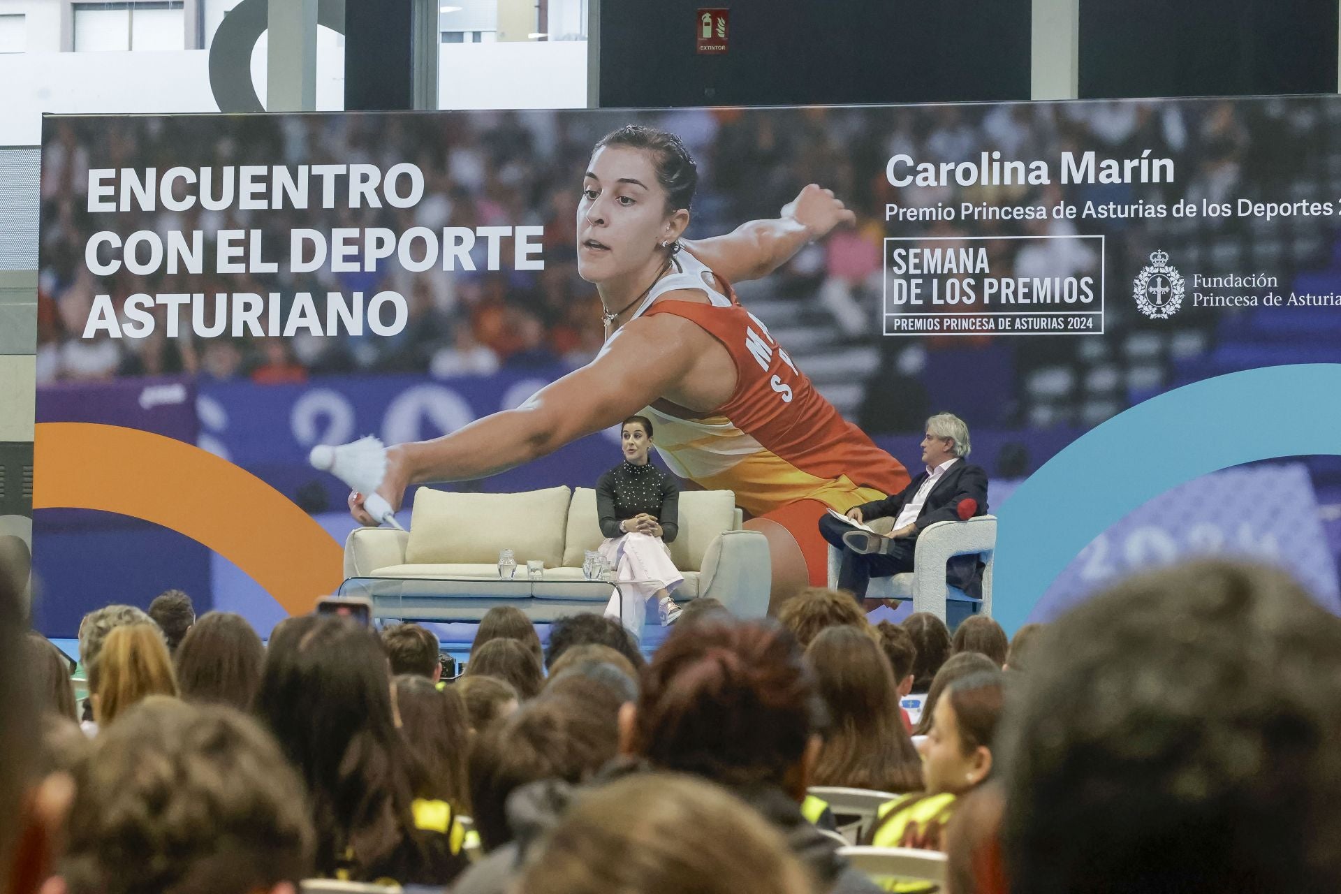 Carolina Marín crea escuela en Gijón junto a Craviotto