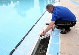 La piscina municipal de San Lázaro.
