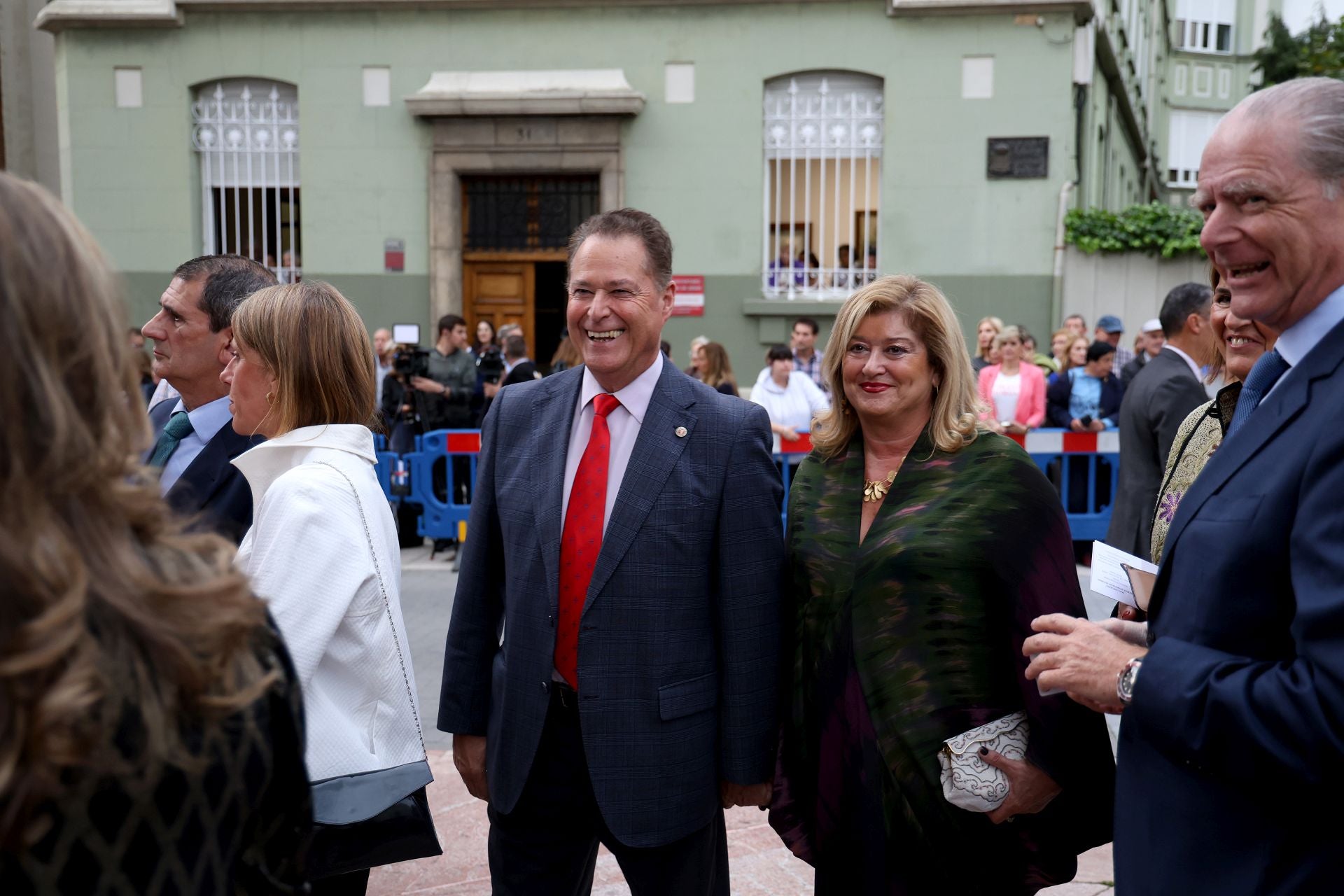 Elegancia y sobriedad entre los invitados al concierto previo a los Premios Princesa de Asturias