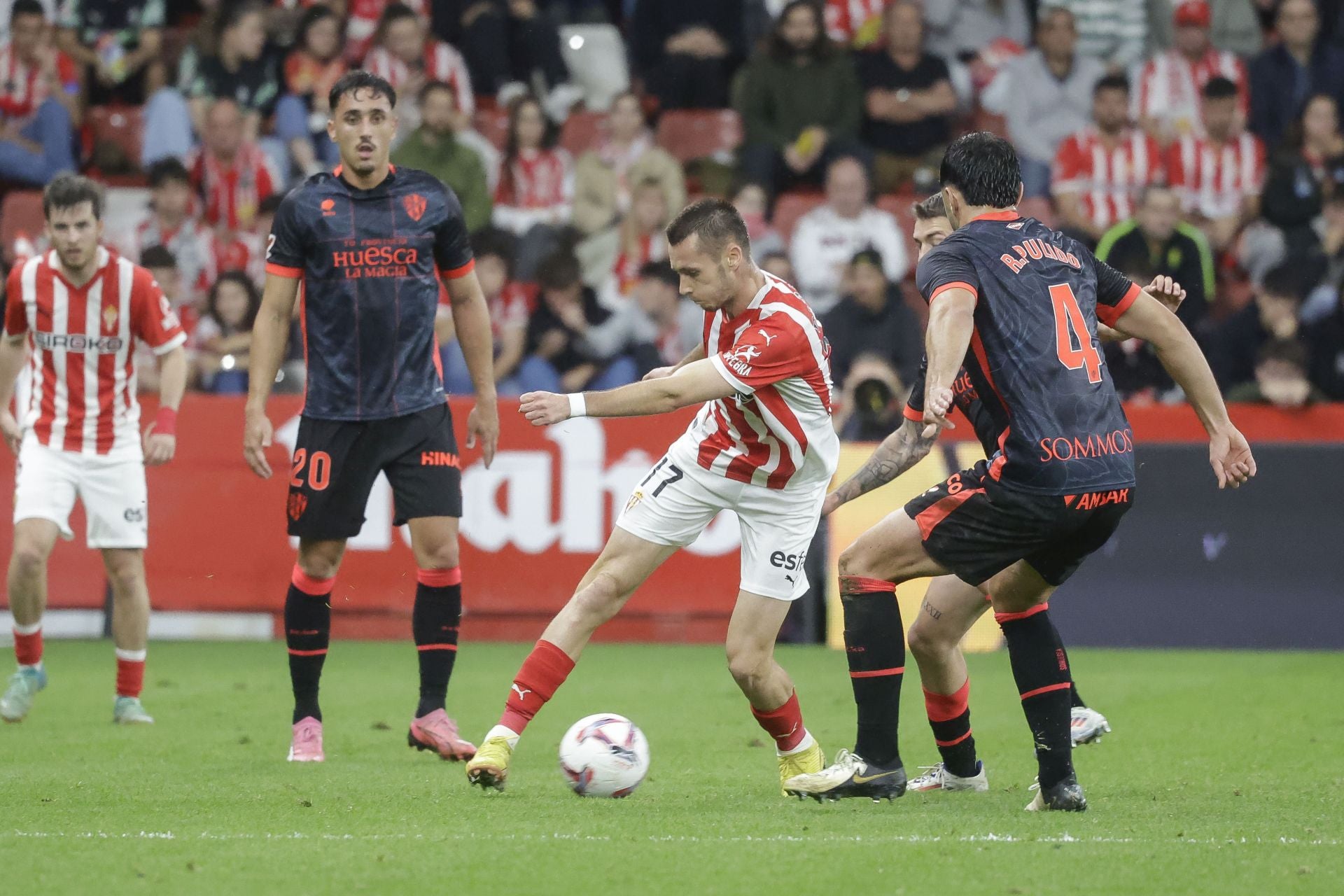 Las mejores jugadas del Sporting - Huesca