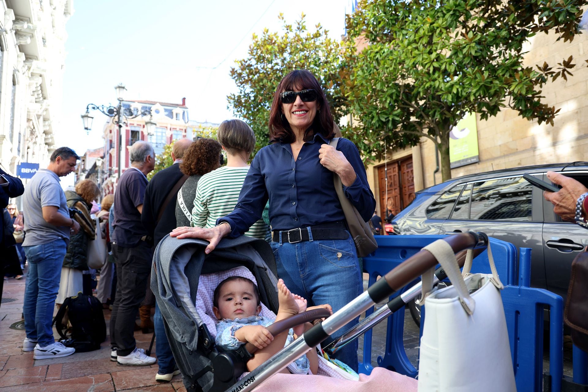 Multitudinario recibimiento a la Princesa Leonor en Oviedo