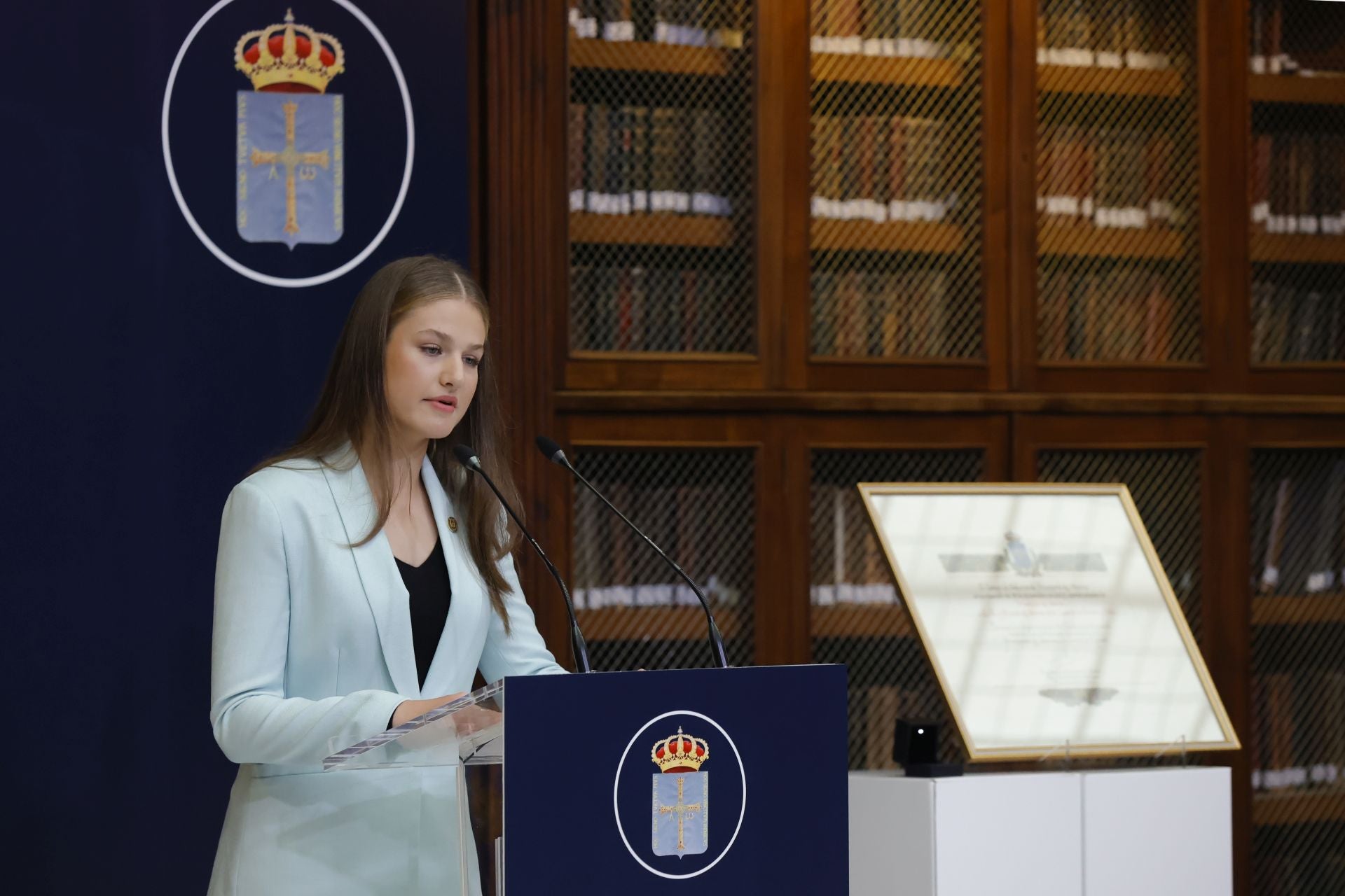 La Princesa Leonor estrecha su vínculo con Asturias: las mejores imágenes de sus actos en Oviedo