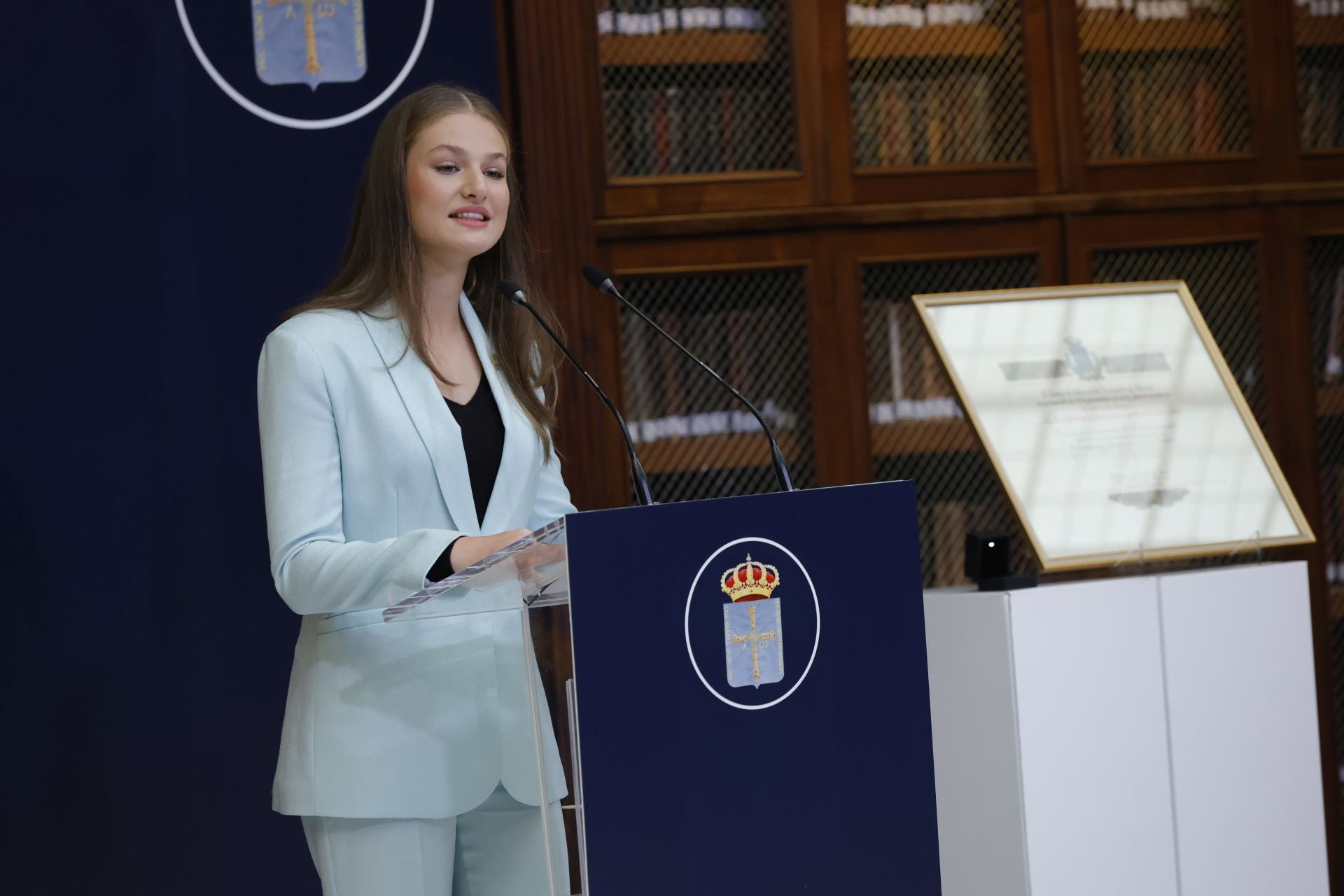 La Princesa Leonor estrecha su vínculo con Asturias: las mejores imágenes de sus actos en Oviedo