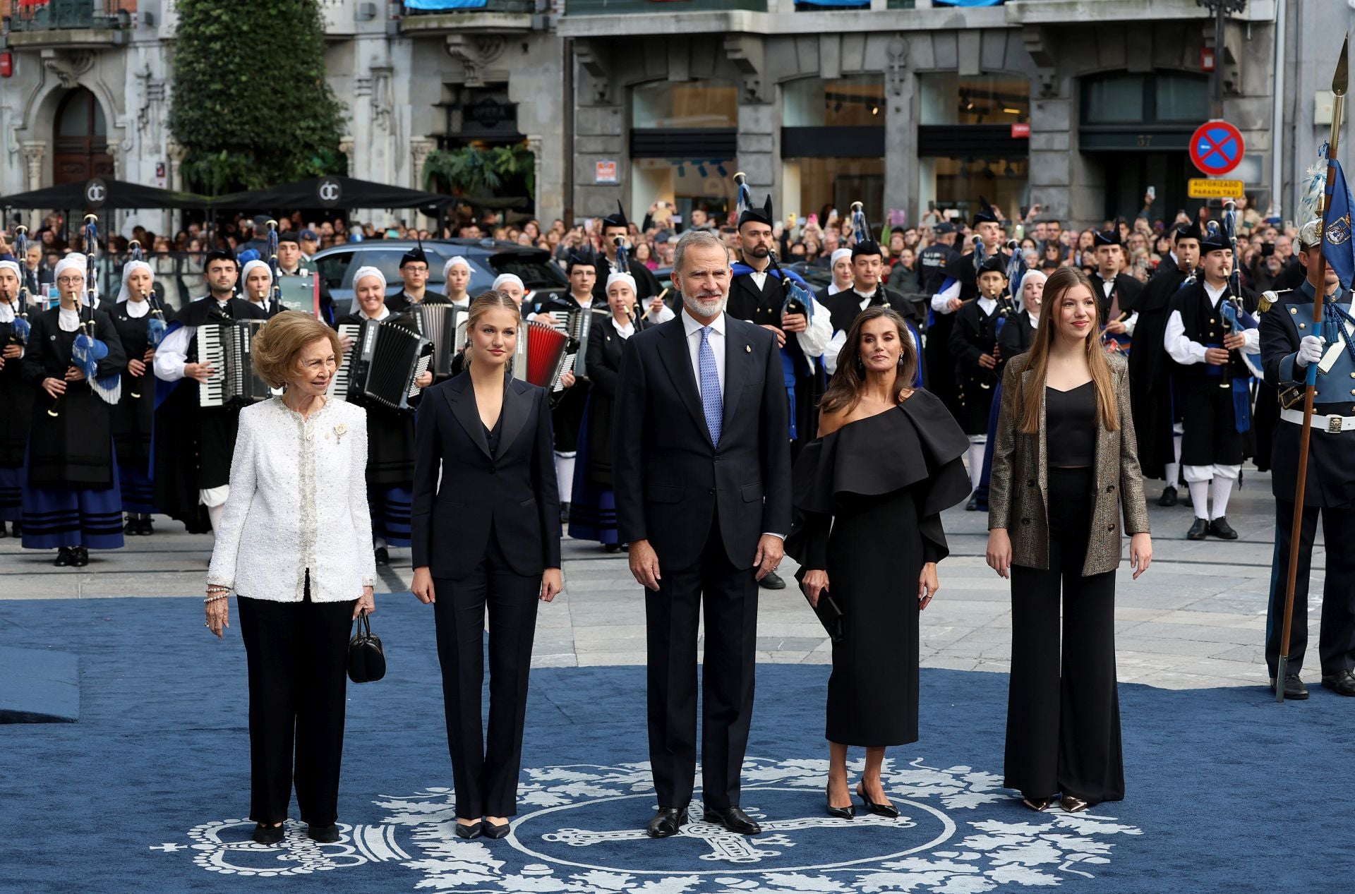 La alfombra azul de los Premios Princesa de Asturias, en imágenes