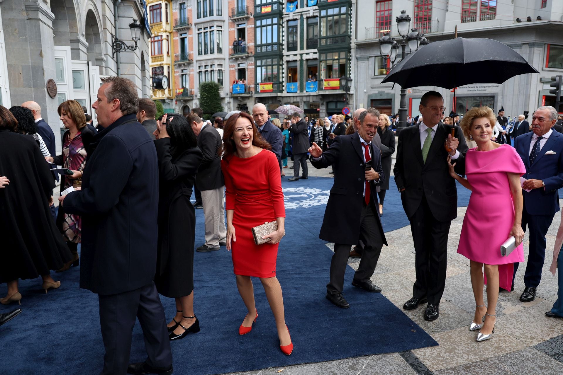 La alfombra azul de los Premios Princesa de Asturias, en imágenes