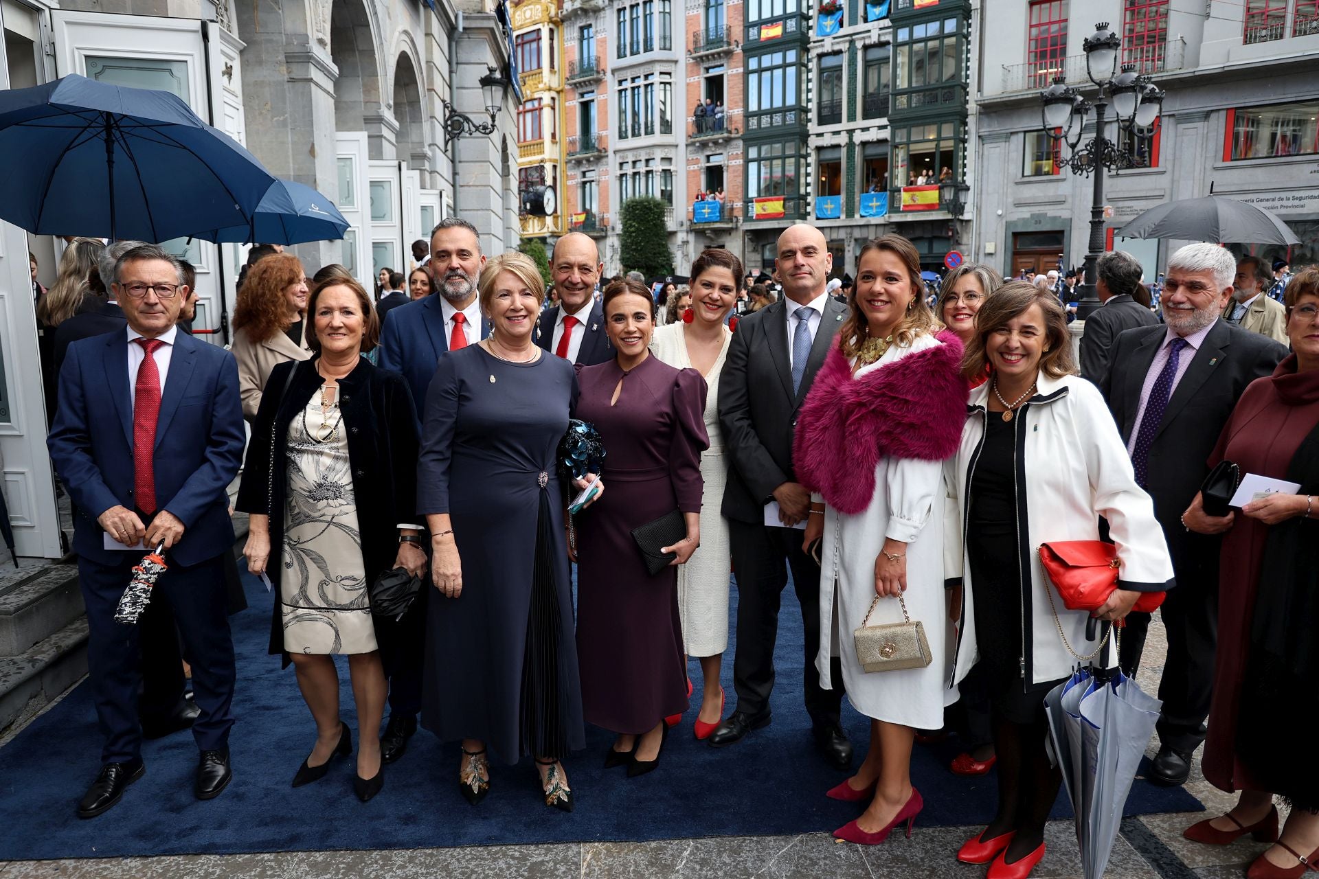 La alfombra azul de los Premios Princesa de Asturias, en imágenes