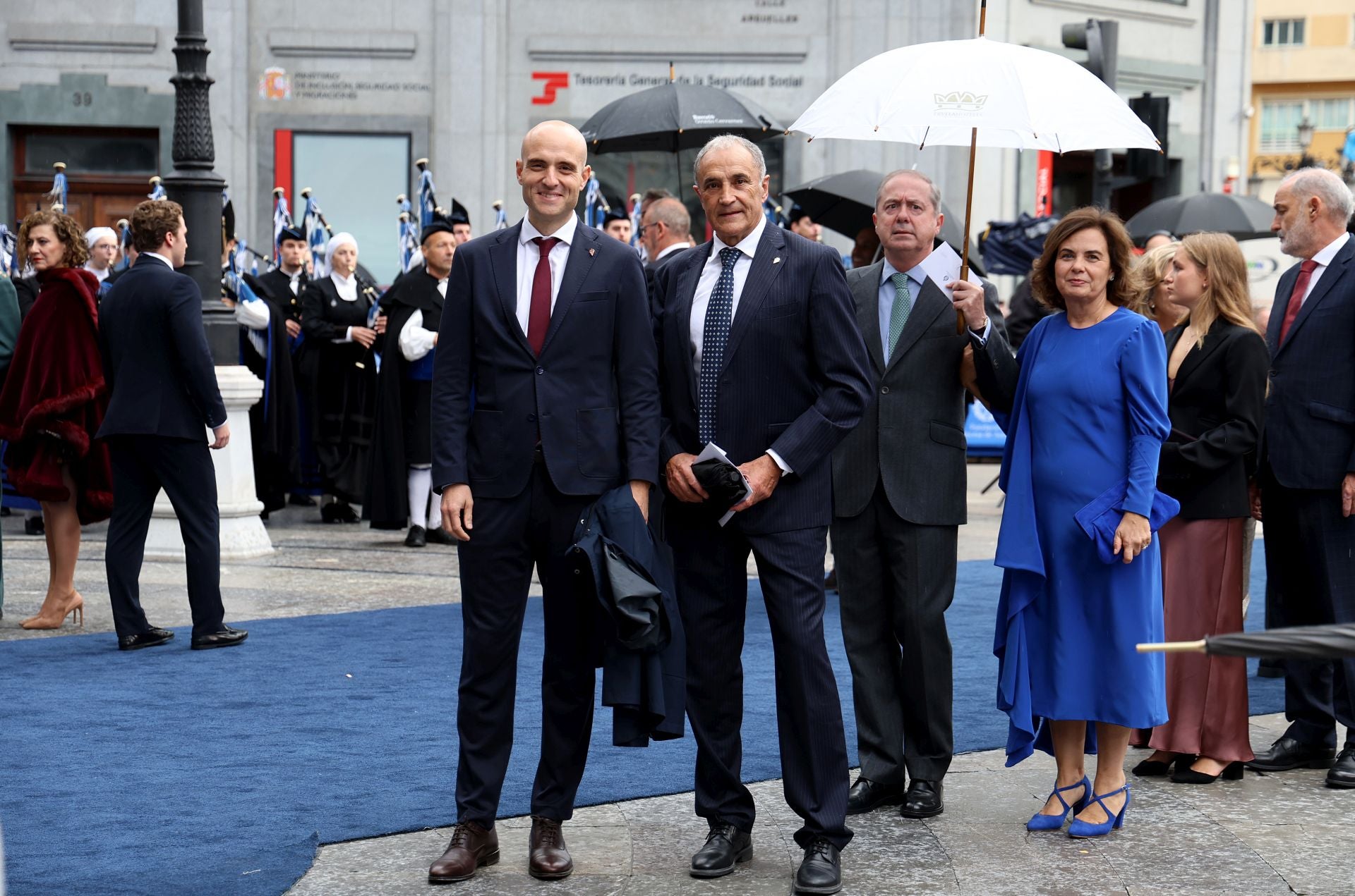 La alfombra azul de los Premios Princesa de Asturias, en imágenes