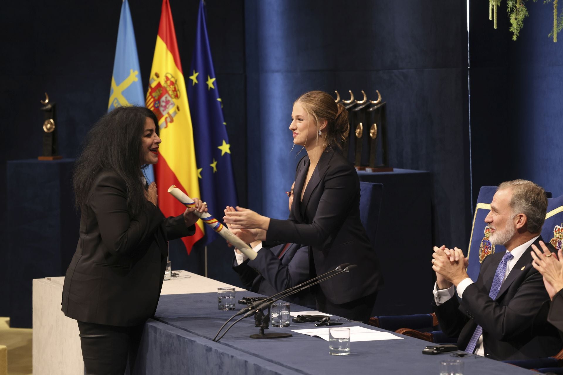 Emoción y sorpresas en la ceremonia de entrega de los Premios Princesa de Asturias