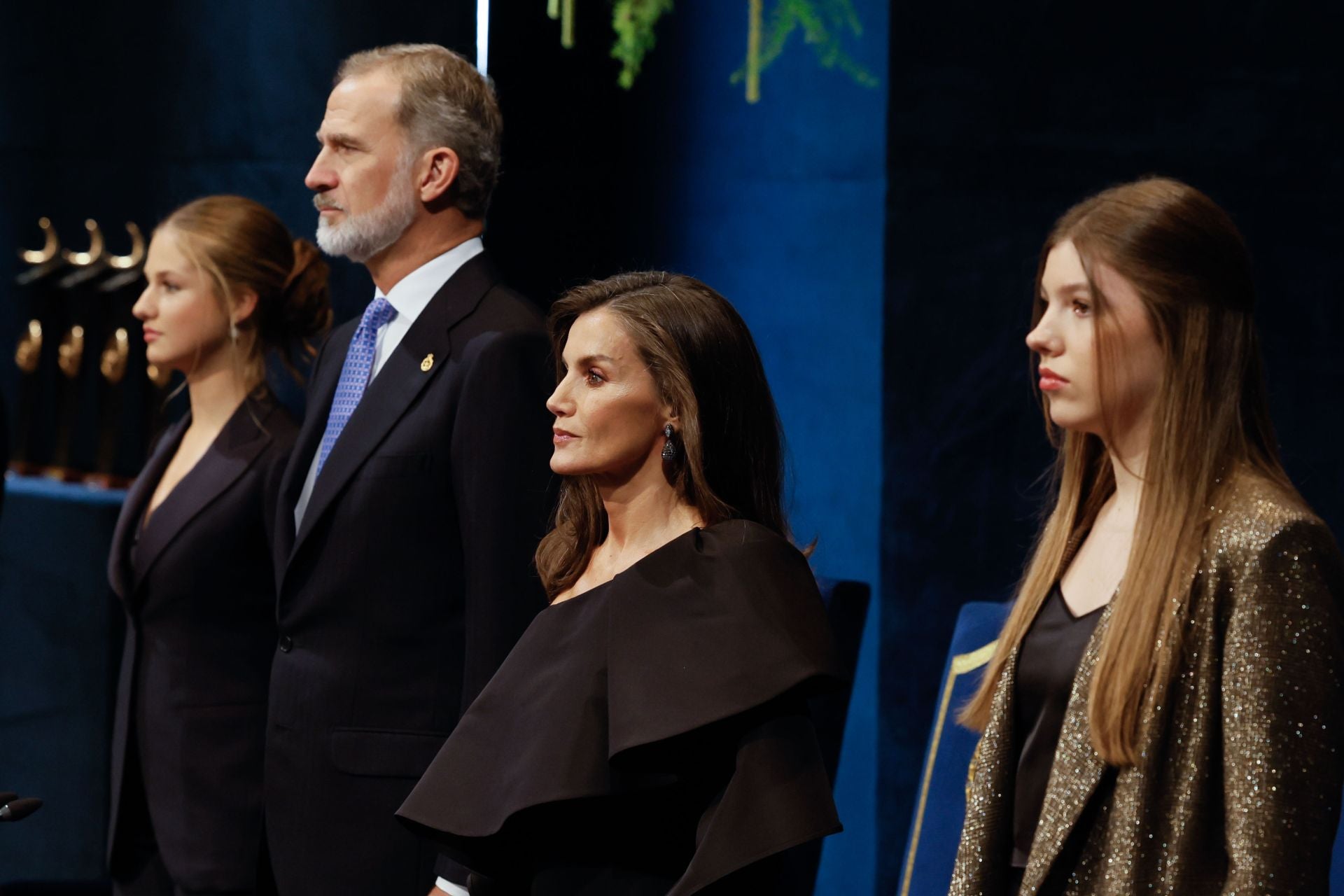 Los &#039;looks&#039; de la Reina Letizia, la Princesa Leonor y la Infanta Sofía en los Premios