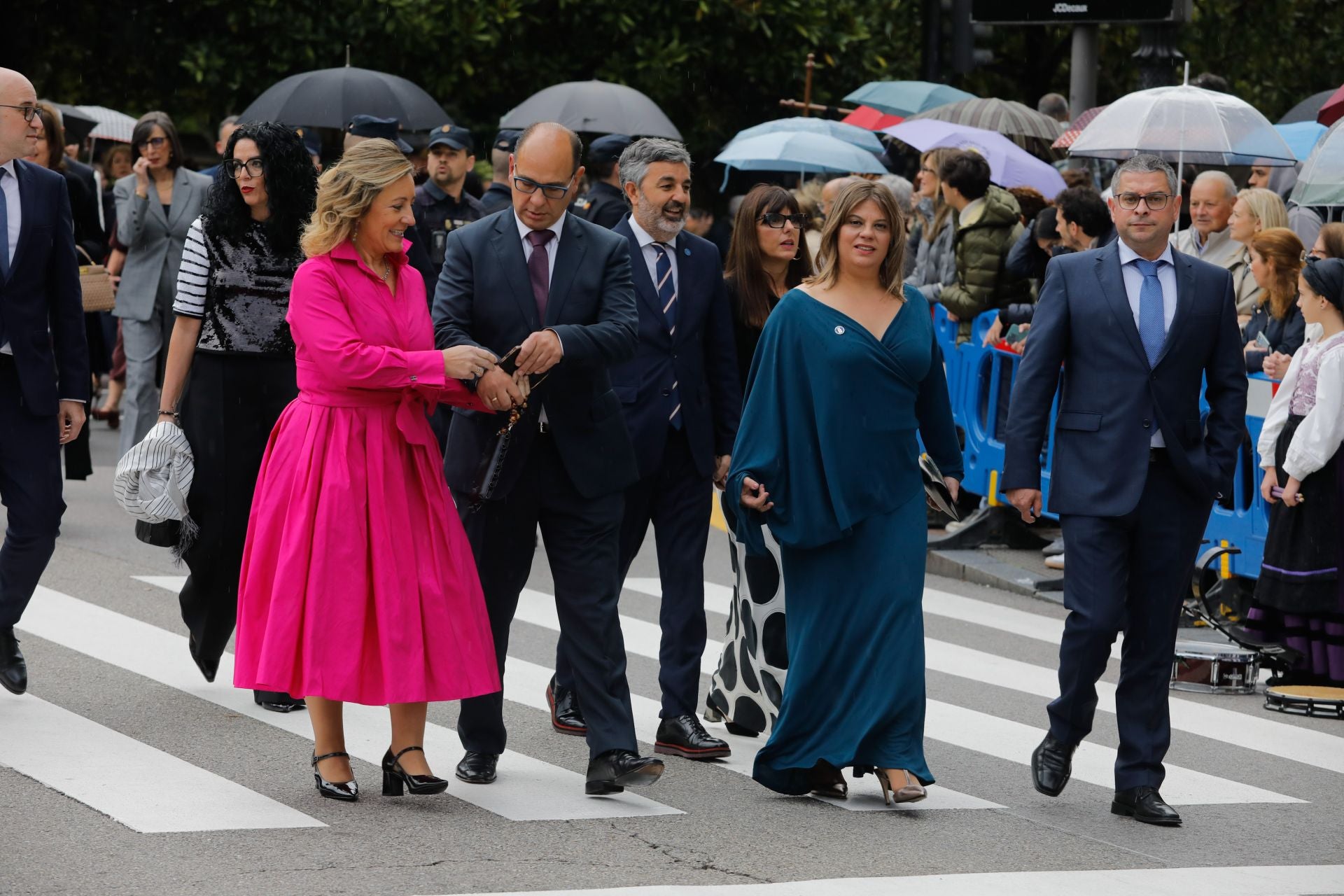 La alfombra azul de los Premios Princesa de Asturias, en imágenes