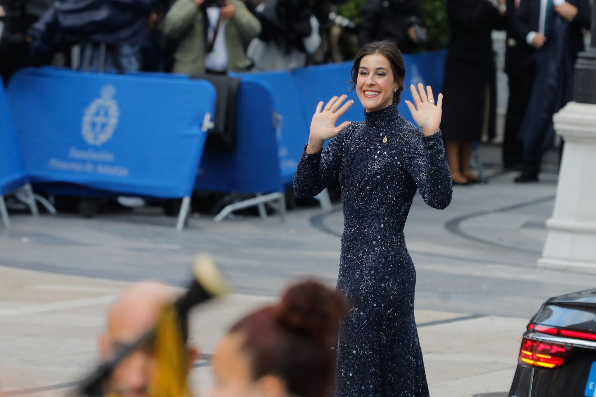 La alfombra azul de los Premios Princesa de Asturias, en imágenes