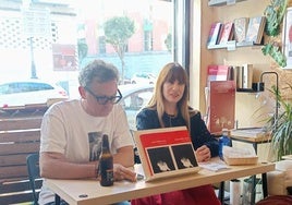 Guillermo Lorenzo y Nerea Garrán en la presentación.