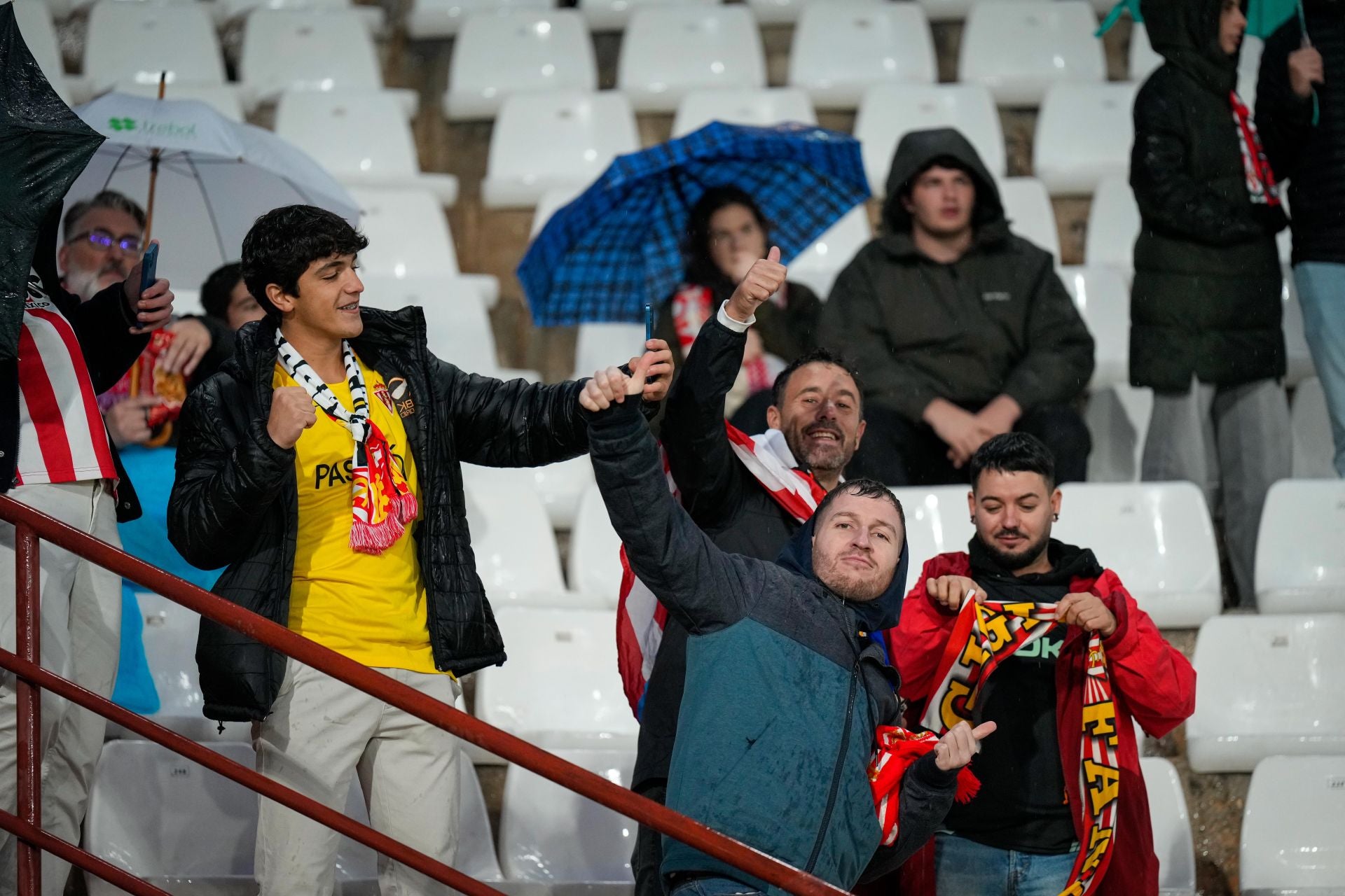 Las mejores imágenes del Albacete - Sporting de Gijón