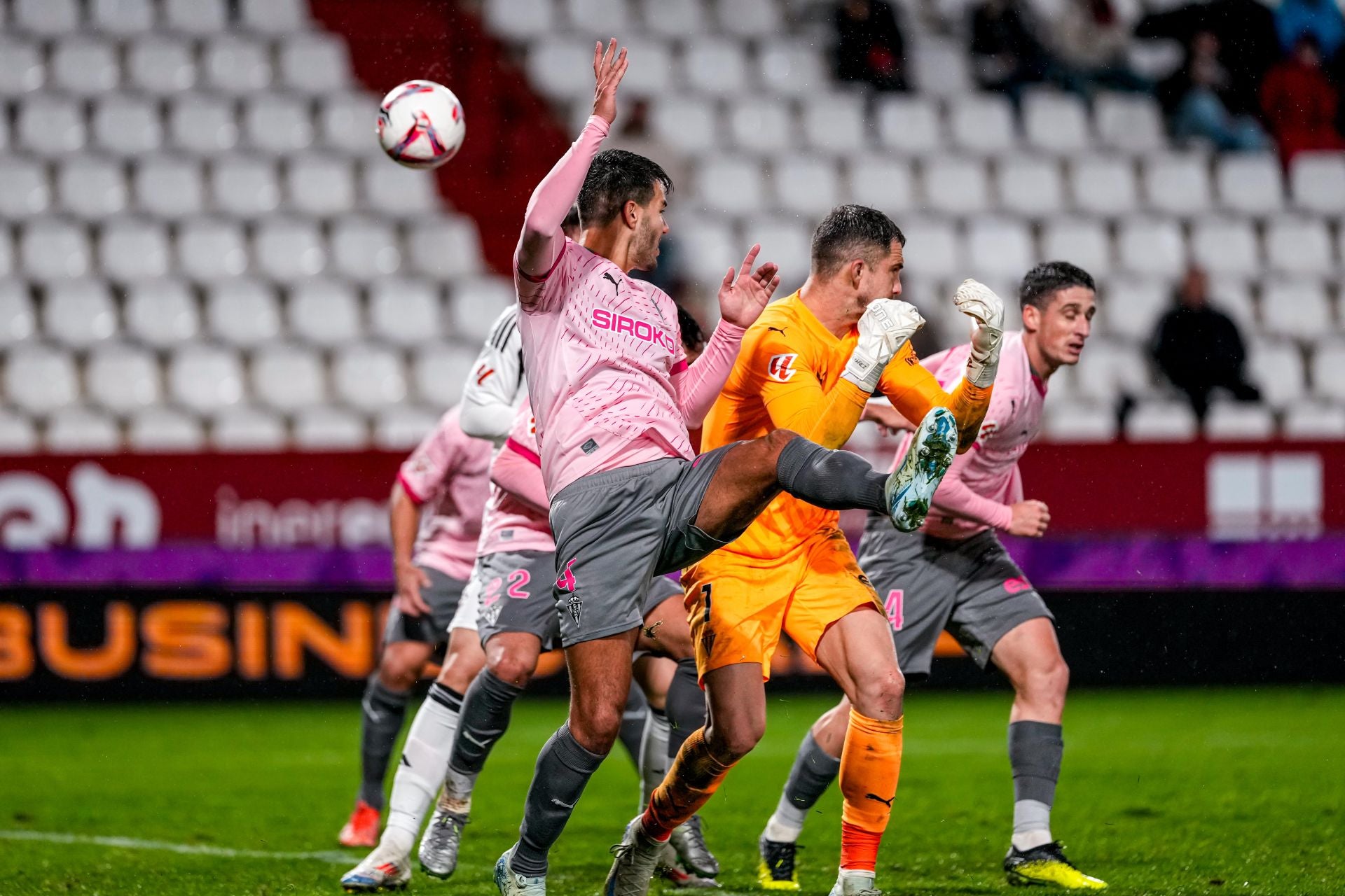 Las mejores imágenes del Albacete - Sporting de Gijón