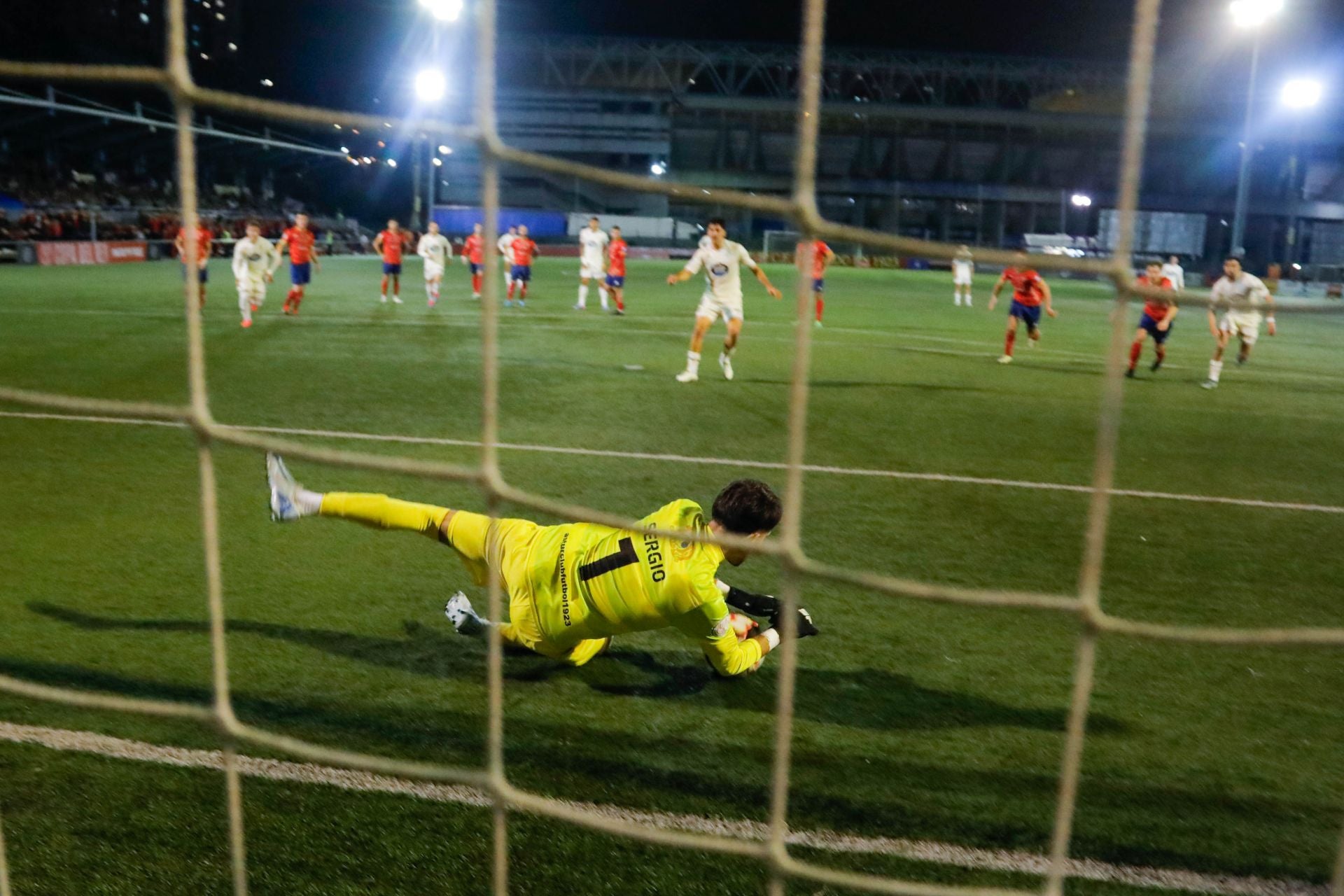 El partido del Astur en Copa del Rey, en imágenes