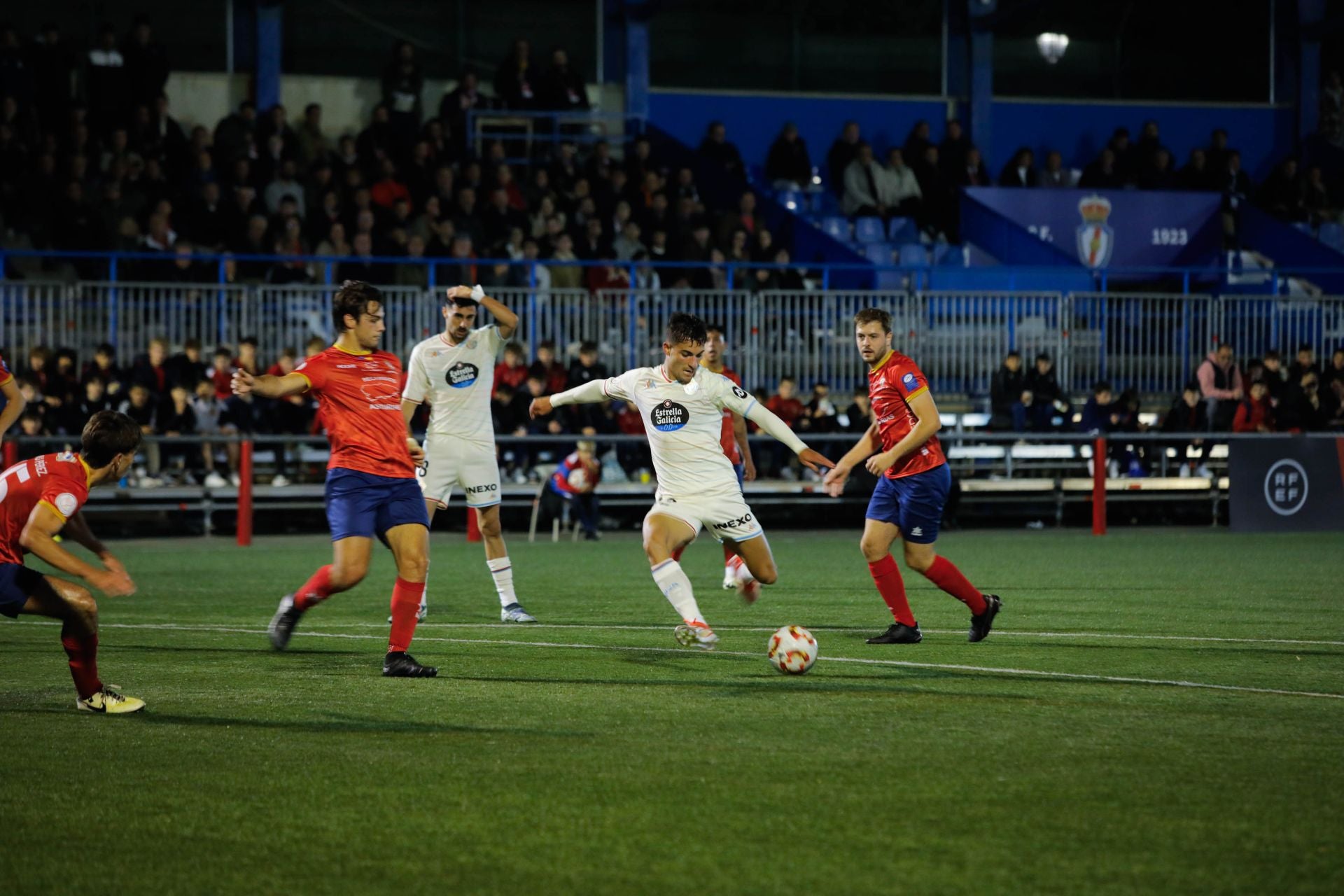 El partido del Astur en Copa del Rey, en imágenes