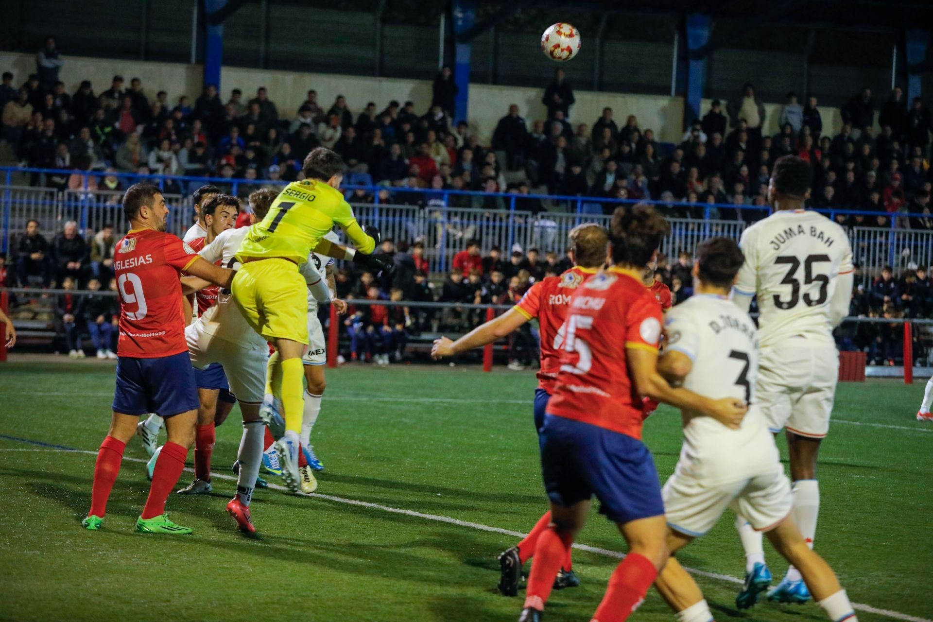 El partido del Astur en Copa del Rey, en imágenes