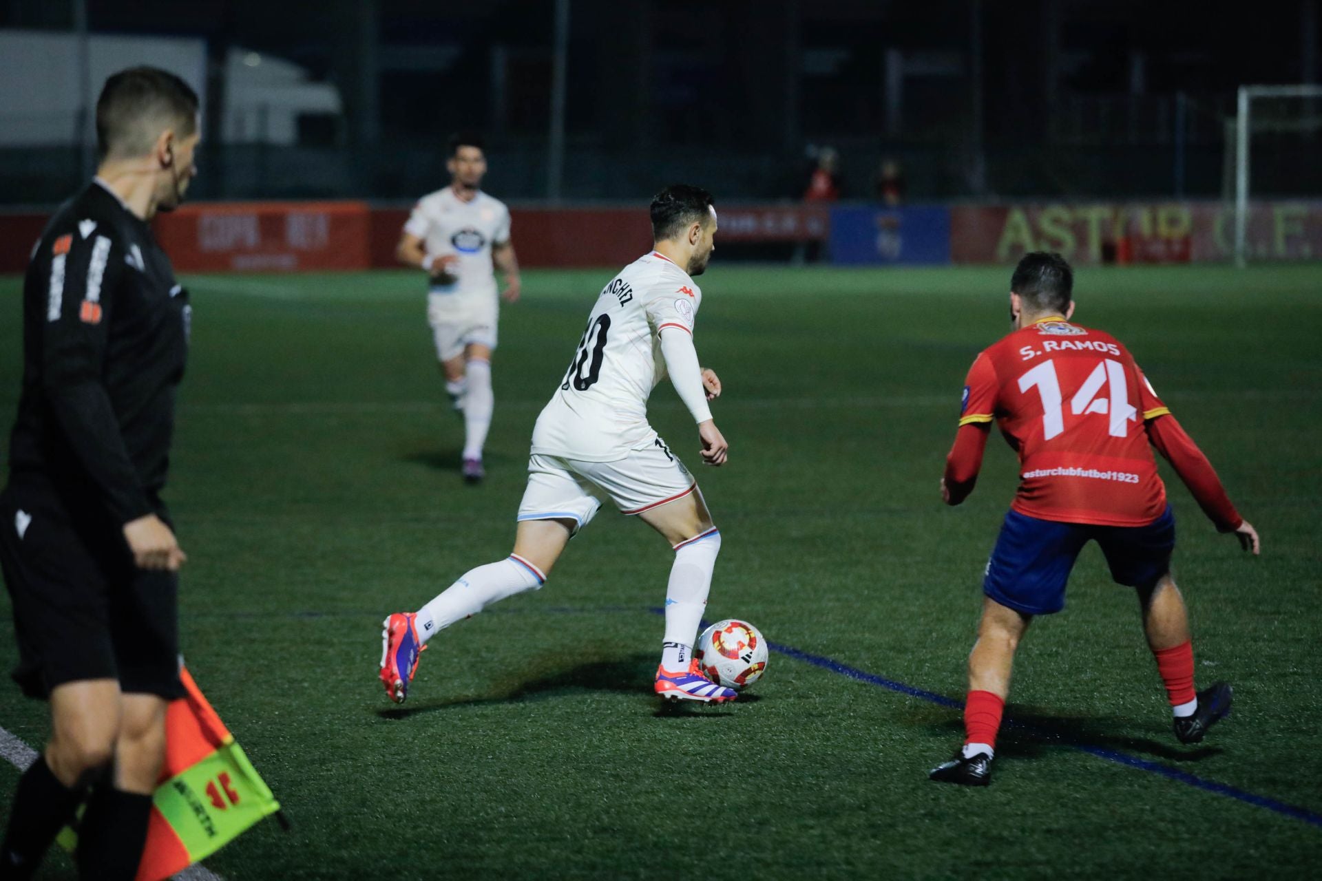 El partido del Astur en Copa del Rey, en imágenes