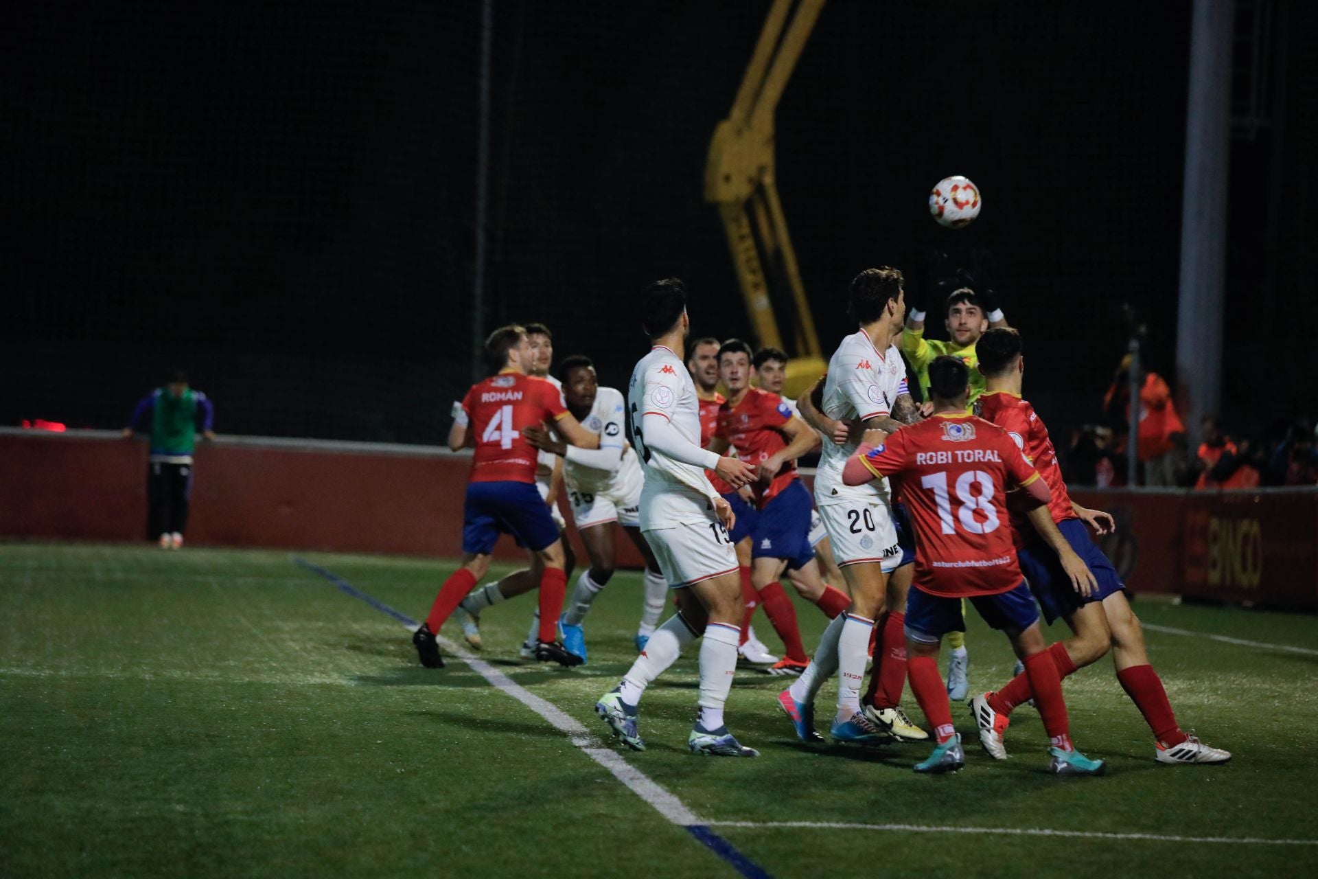 El partido del Astur en Copa del Rey, en imágenes