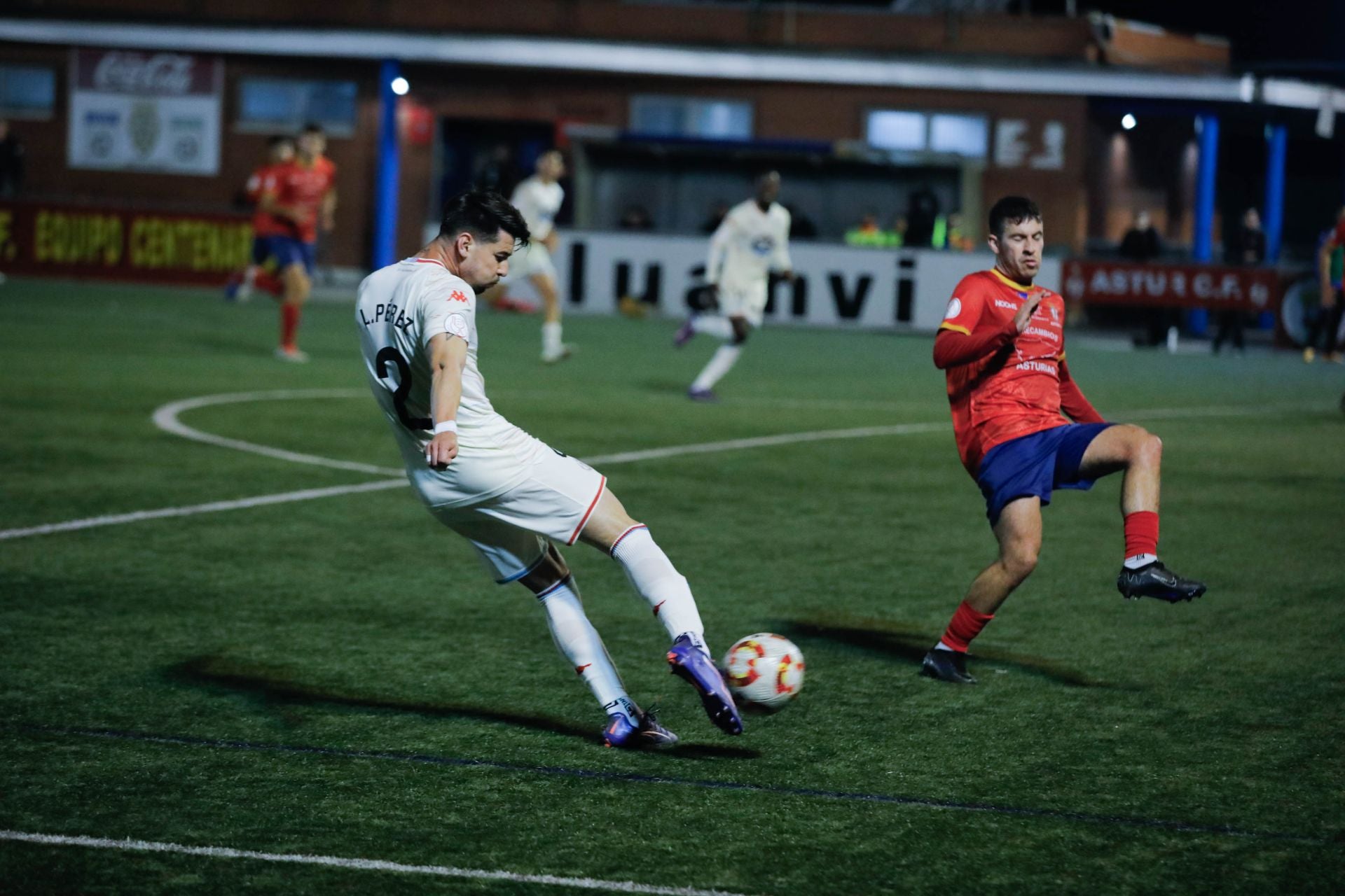 El partido del Astur en Copa del Rey, en imágenes