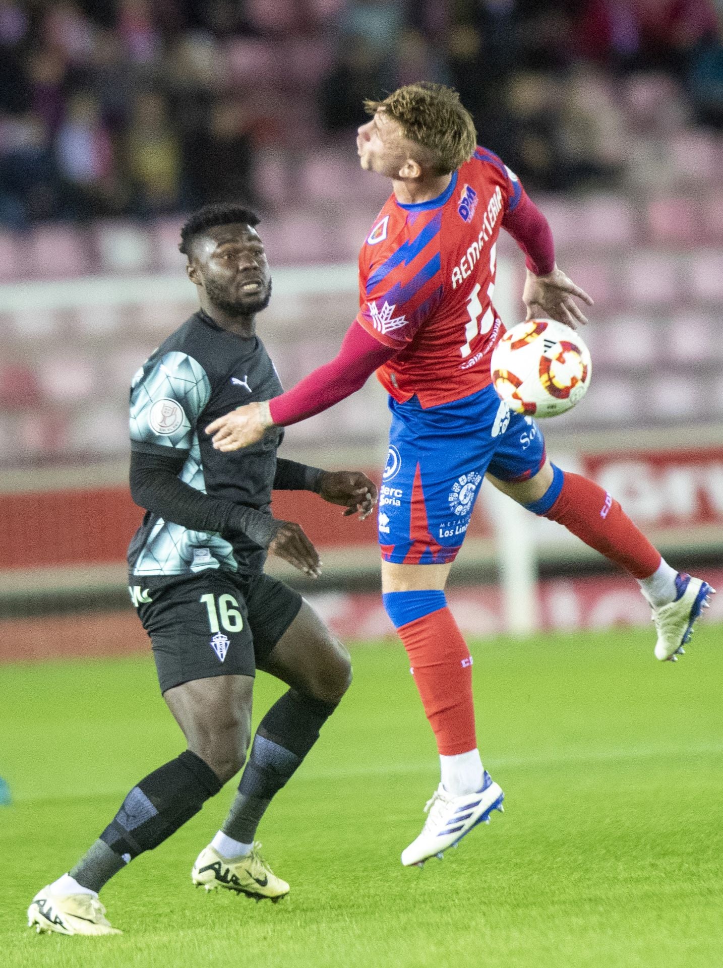 Las mejores jugadas del Numancia - Sporting de Gijón