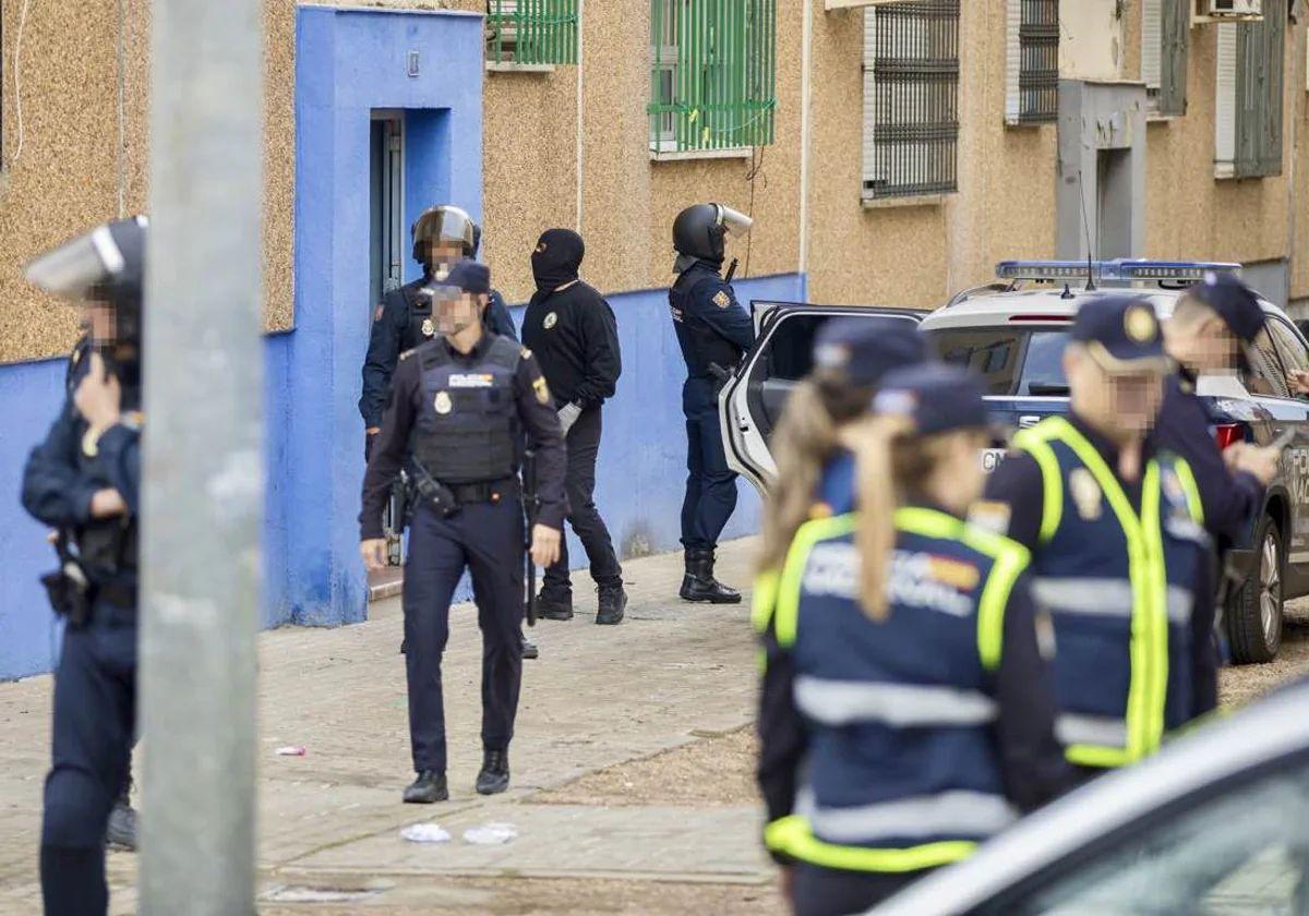 La macrorredada llevada a cabo en Huelva.