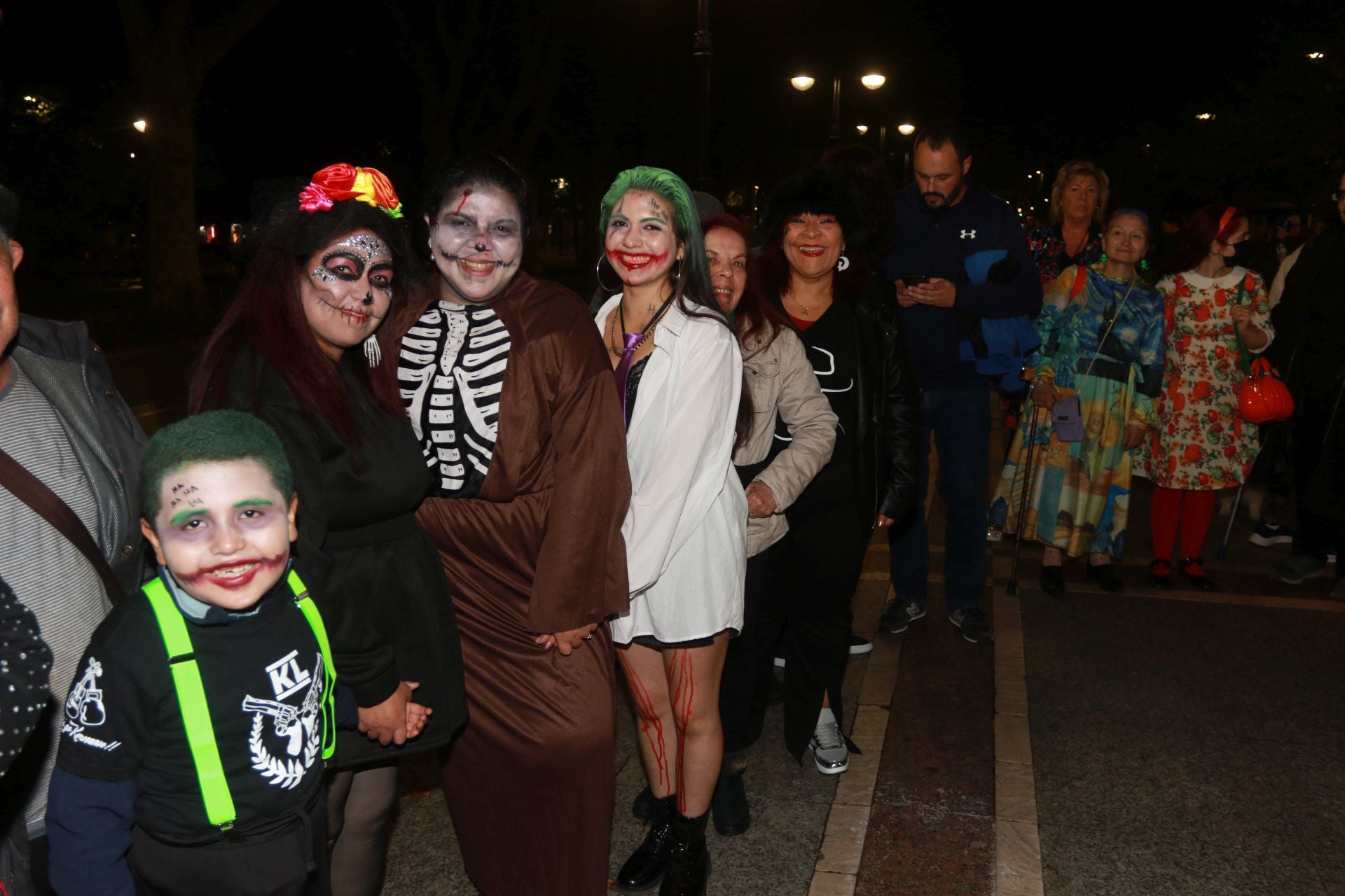 Terror en las calles de Gijón por Halloween