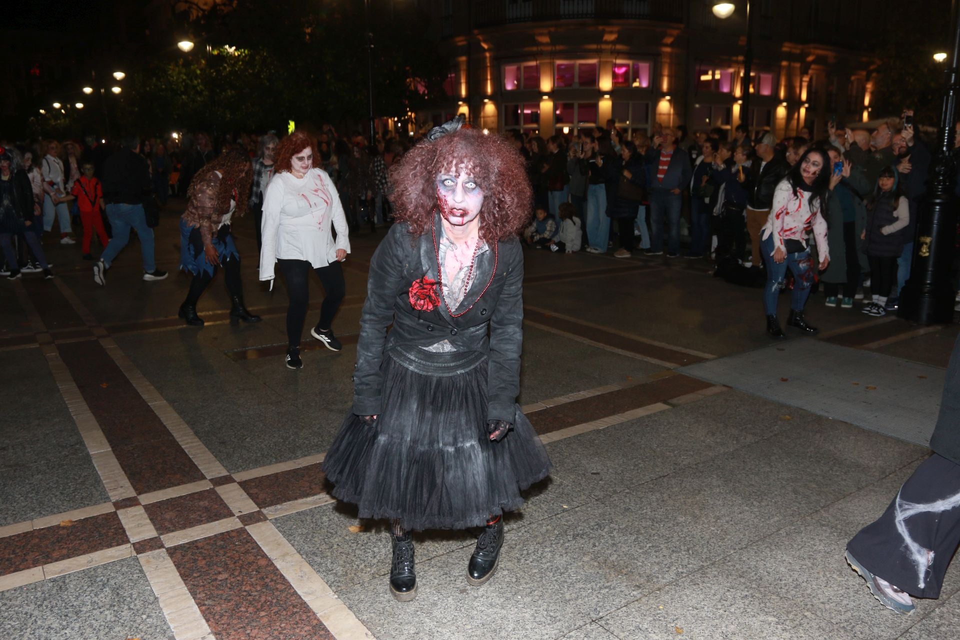 Terror en las calles de Gijón por Halloween