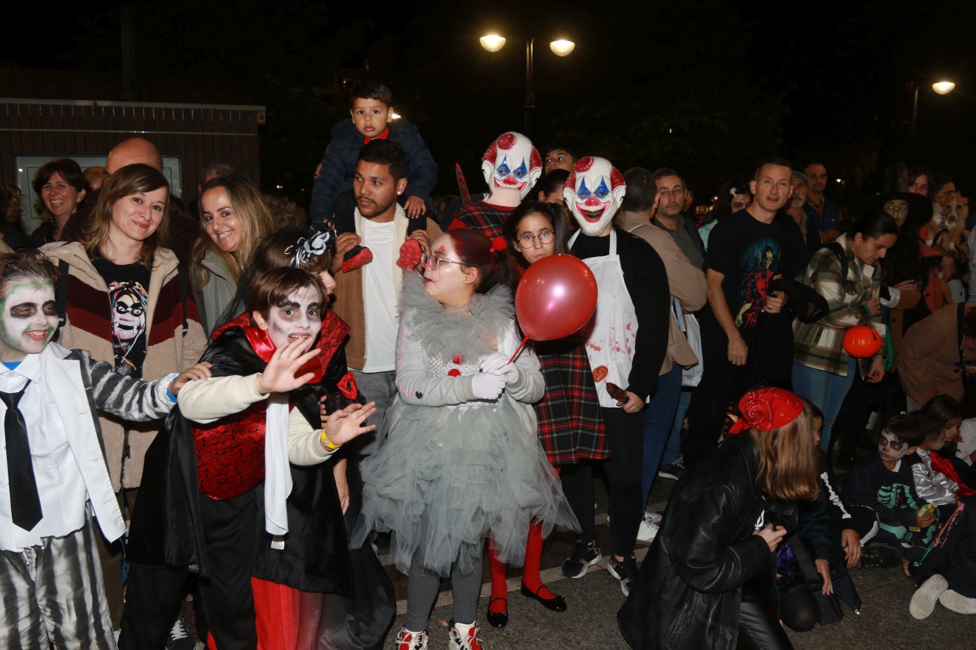 Terror en las calles de Gijón por Halloween