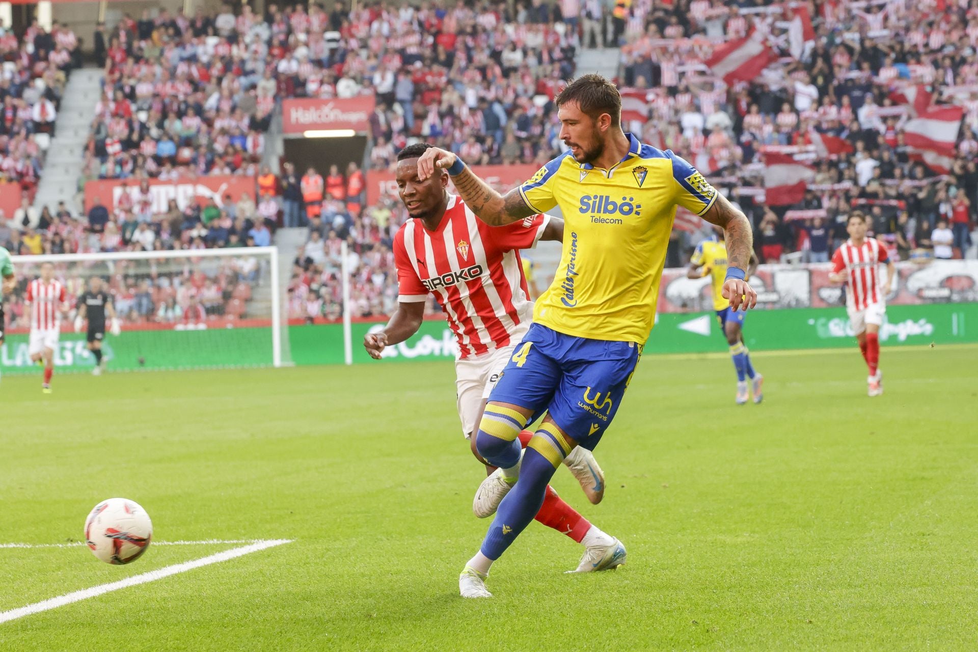 Fotos: Las mejores jugadas del Sporting de Gijón-Cádiz en El Molinón