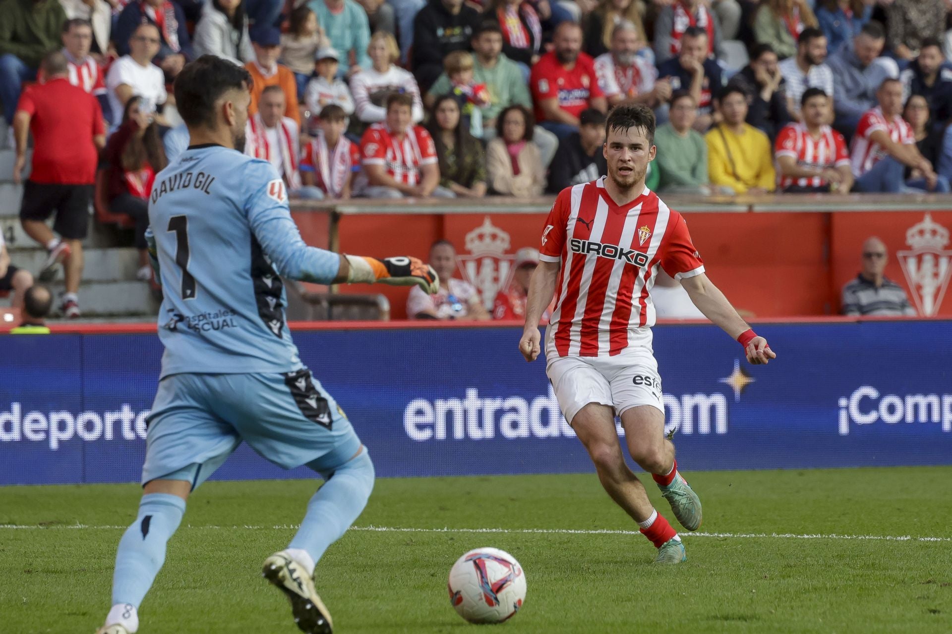 Fotos: Las mejores jugadas del Sporting de Gijón-Cádiz en El Molinón