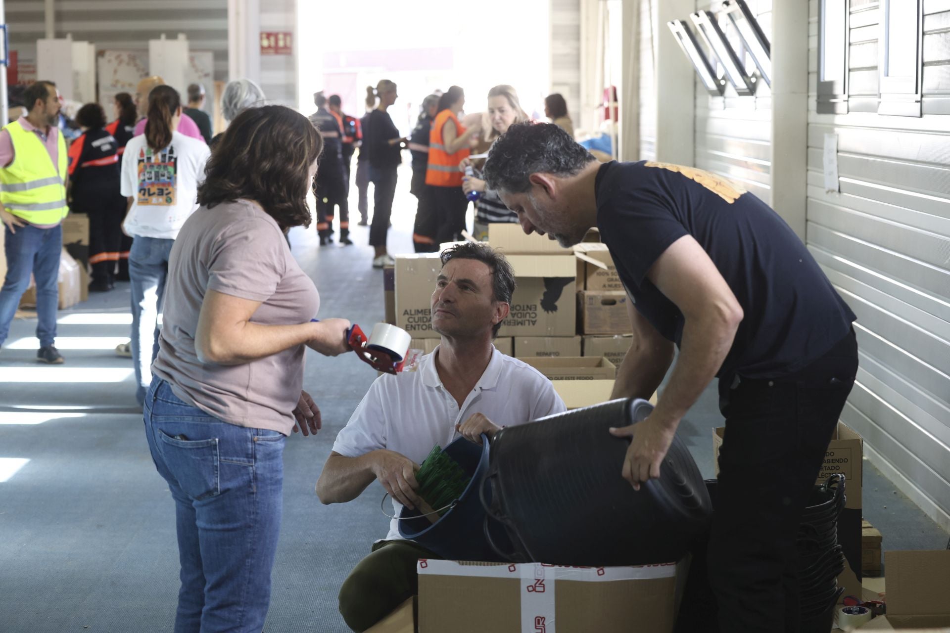 Las donaciones no cesan en Gijón