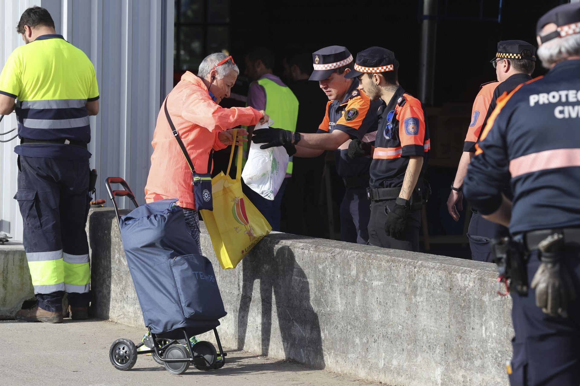 Las donaciones no cesan en Gijón