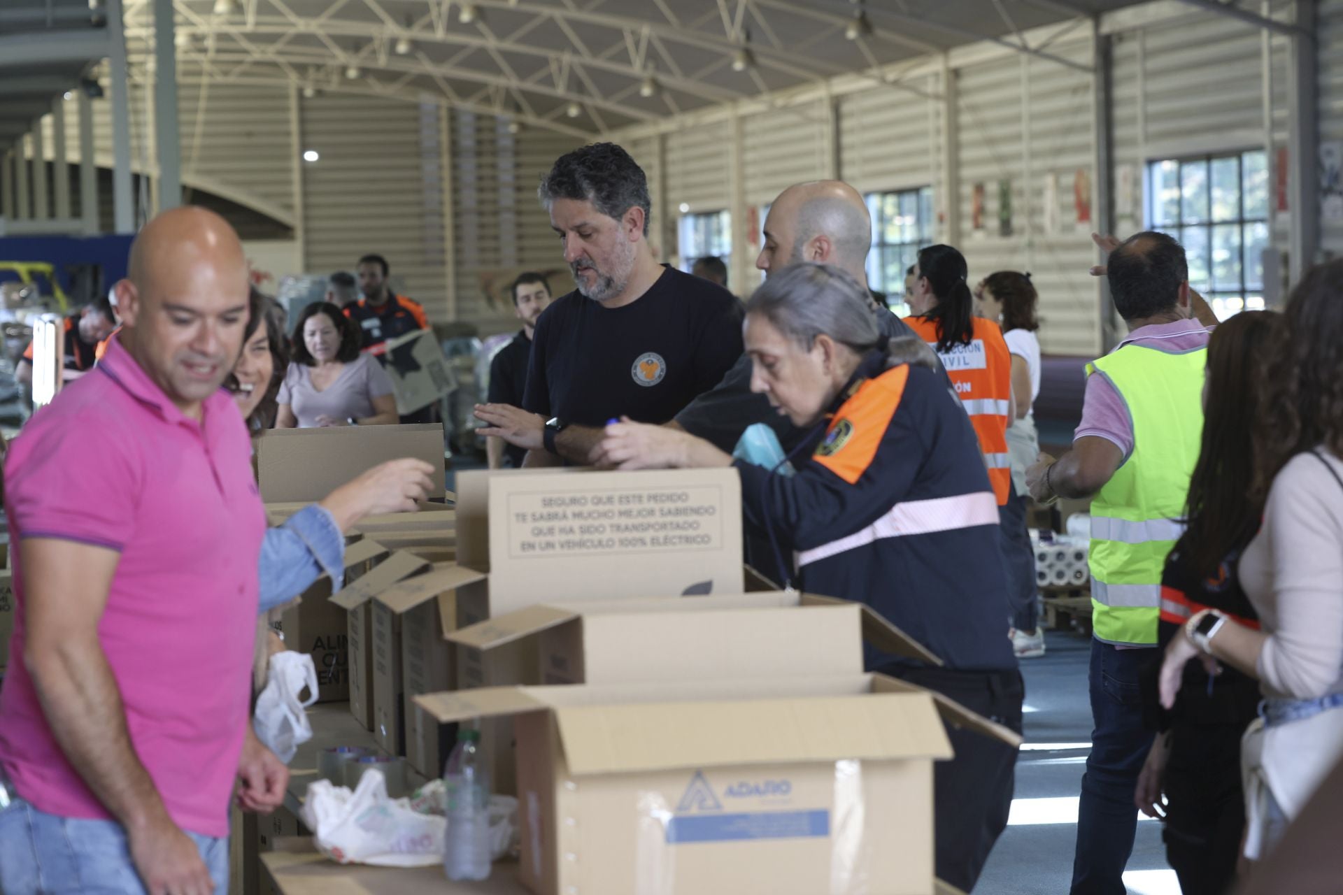 Las donaciones no cesan en Gijón