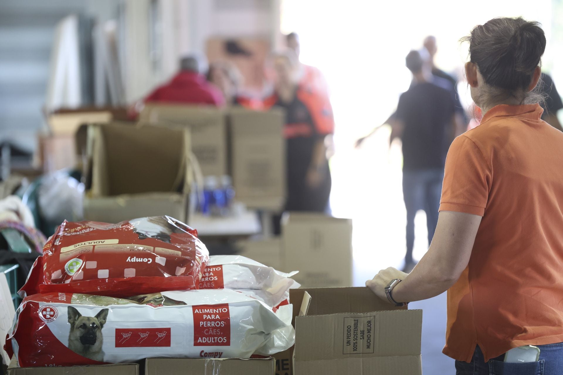 Las donaciones no cesan en Gijón