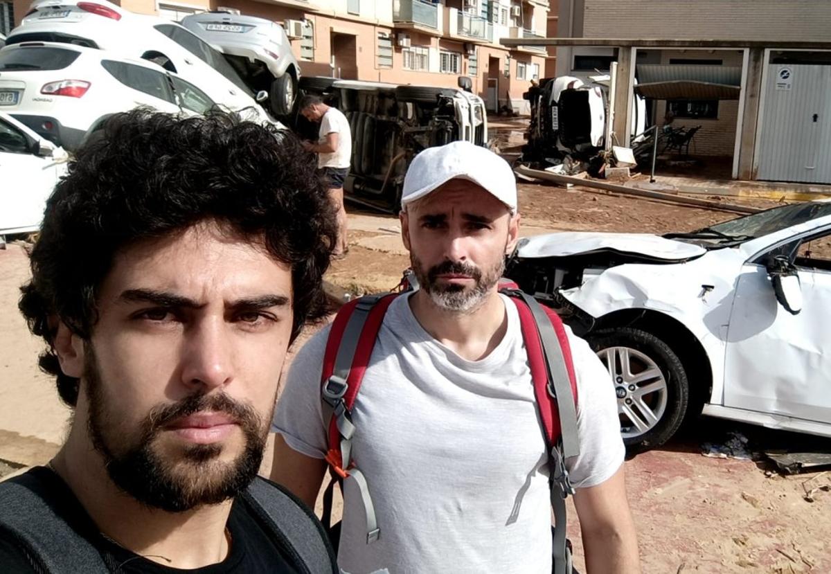 El héroe avilesino de la zona cero de la DANA de Valencia