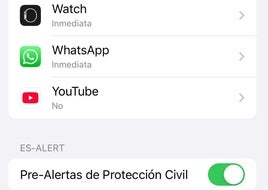 Cómo activar las notificaciones de Protección Civil para que salte la alerta en el móvil