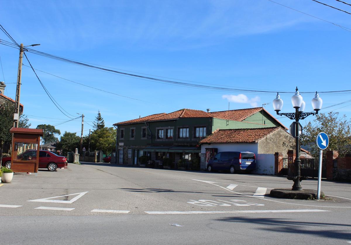 Localidad de Quintes, en Villaviciosa.