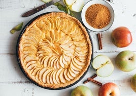 Tarta de manzana.