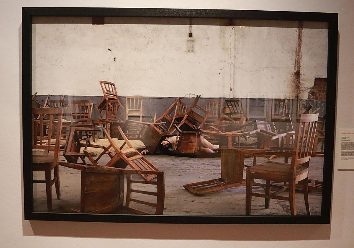 Soledad Córdoba.'Devastación III' es una fotografía de la artista asturiana.