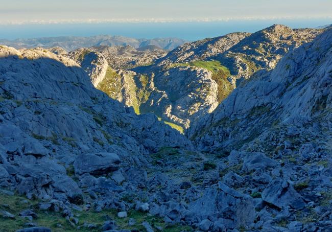 Paisaje de piedra por el que discurre gran parte de esta ruta