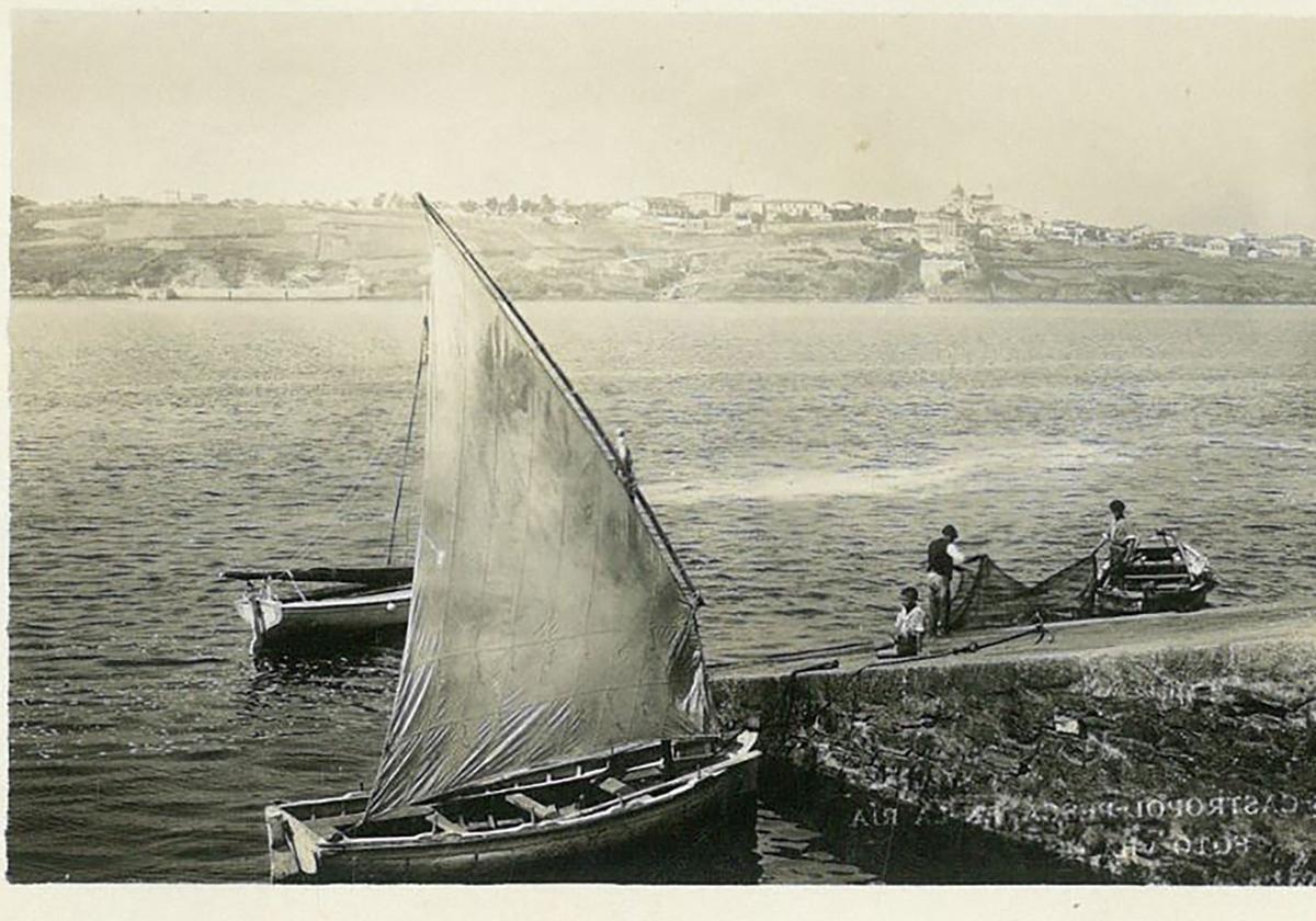 La vela latina, en la década de los años 40.