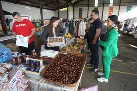 La castaña valduna es la gran protagonista del fin de semana en Las Regueras.