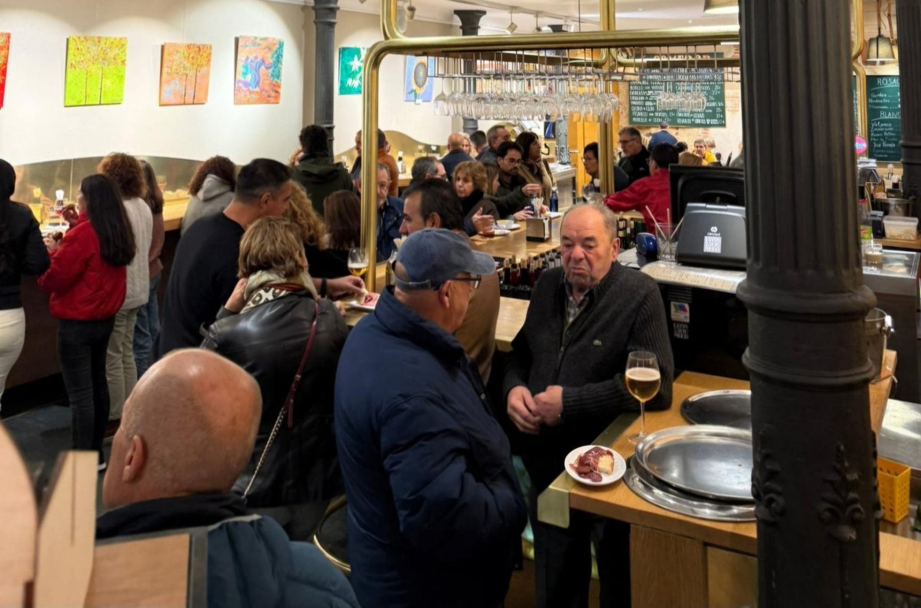 Los restaurantes de Pajares «no daban abasto» por la gran afluencia de clientes