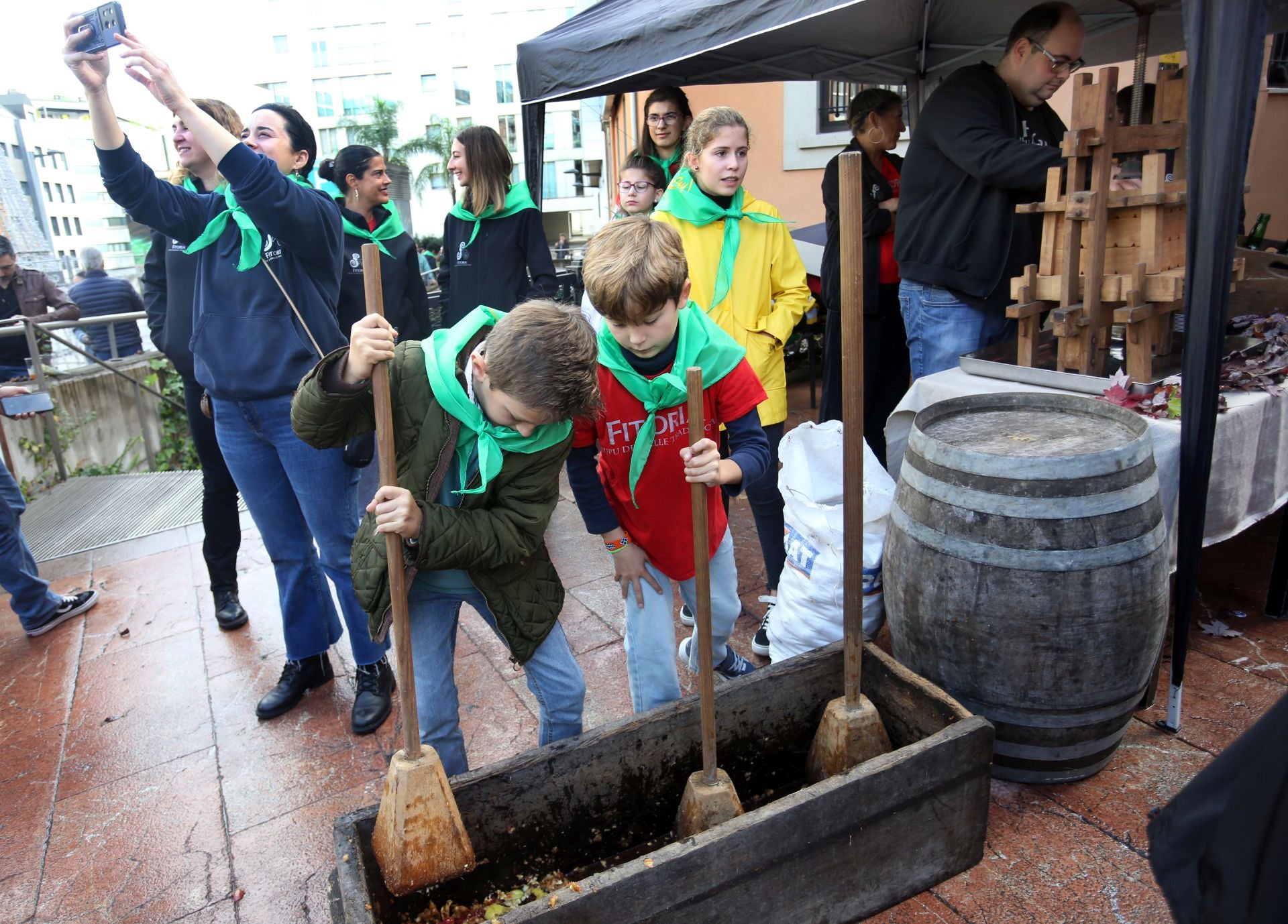 Oviedo celebra en Gascona el amagüestu