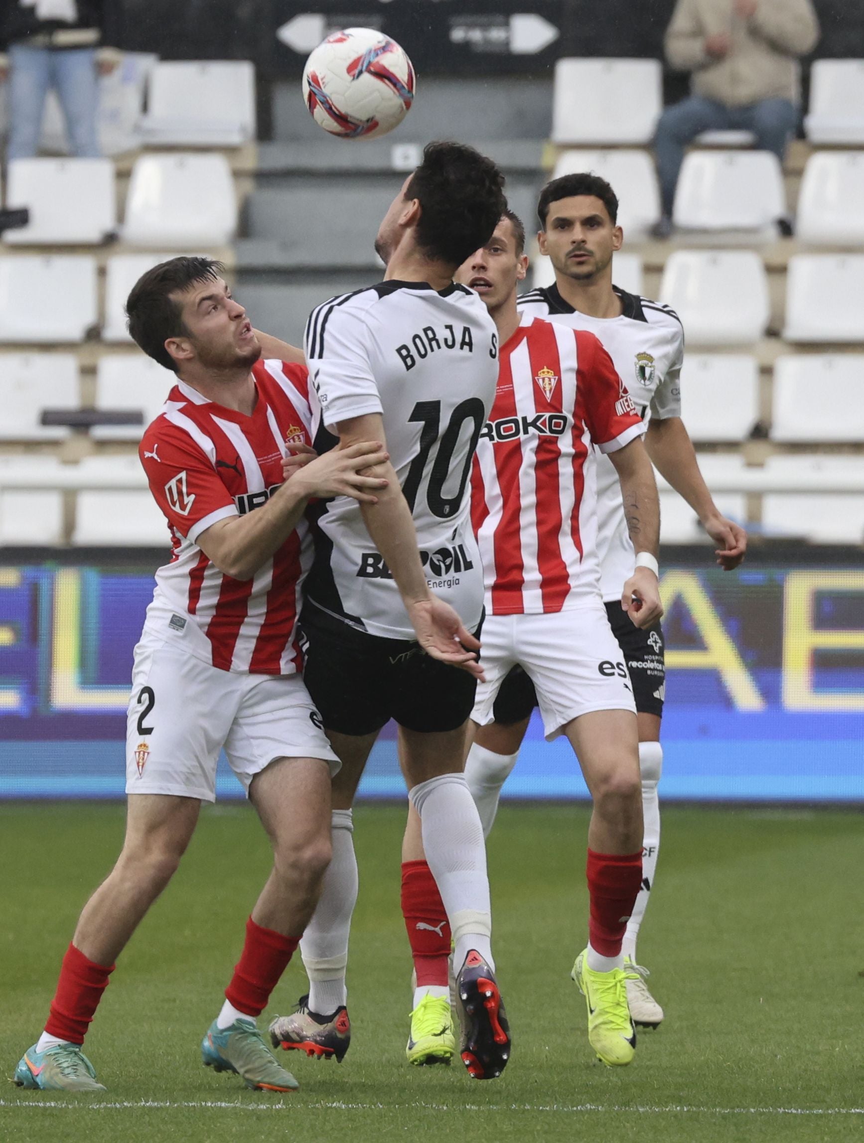 Las mejores imágenes del Burgos - Sporting