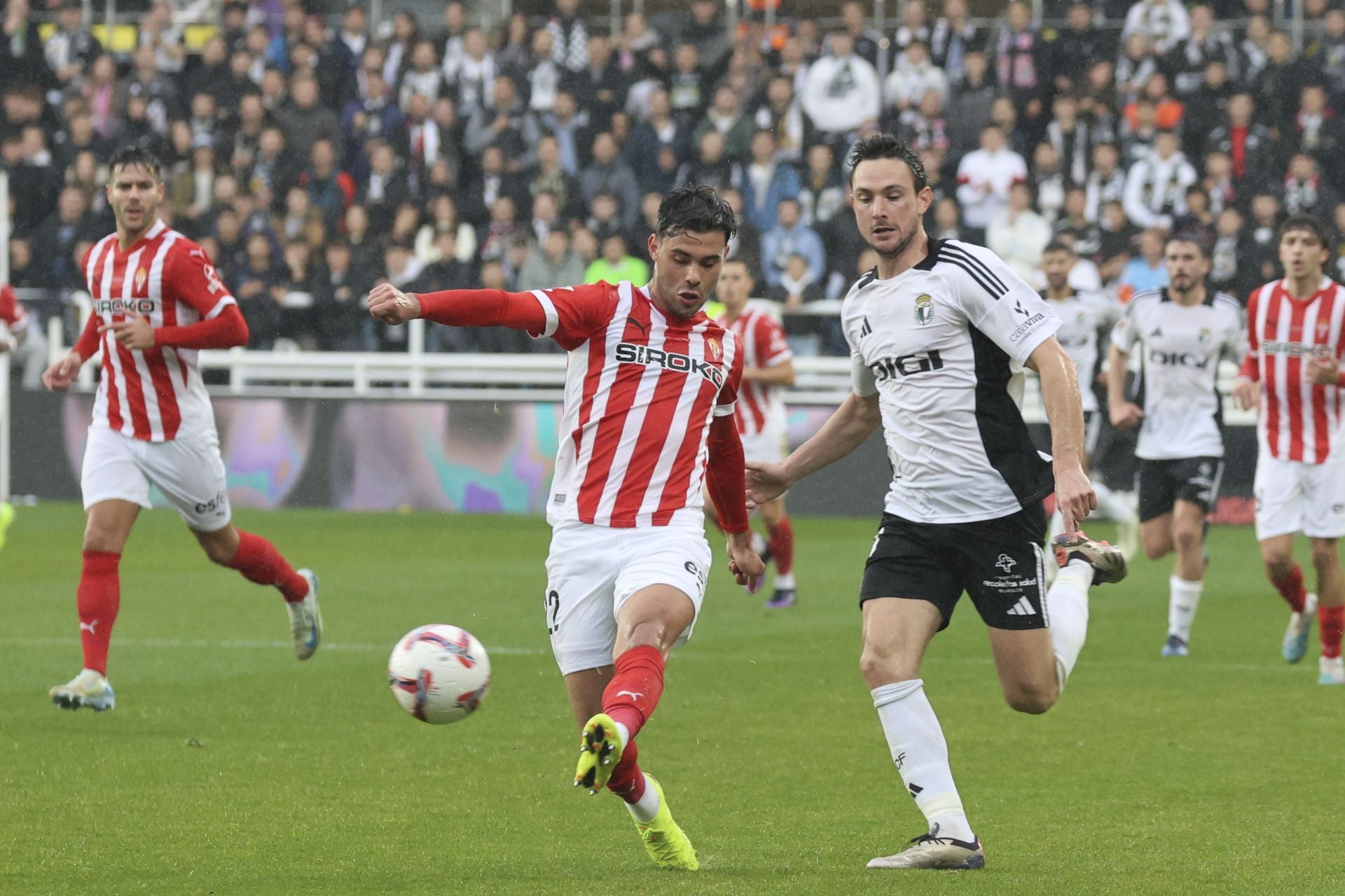 Las mejores imágenes del Burgos - Sporting