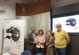 David Álvarez, Susana Domínguez Tejedor, Carmen Aréchaga y Javier Gámez.