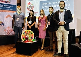 Raquel Ruiz, concejala de Turismo de Avilés, intervino en una mesa redonda sobre turismo y eventos en Veracruz.