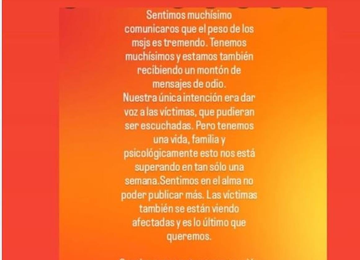 La cuenta que provocó la dimisión del 'Errejón asturiano' dejará de recoger denuncias anónimas por el acoso en redes